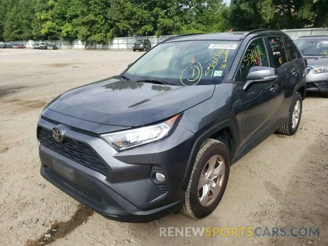 2 Photograph of a damaged car 2T3P1RFV6KW031075 TOYOTA RAV4 2019