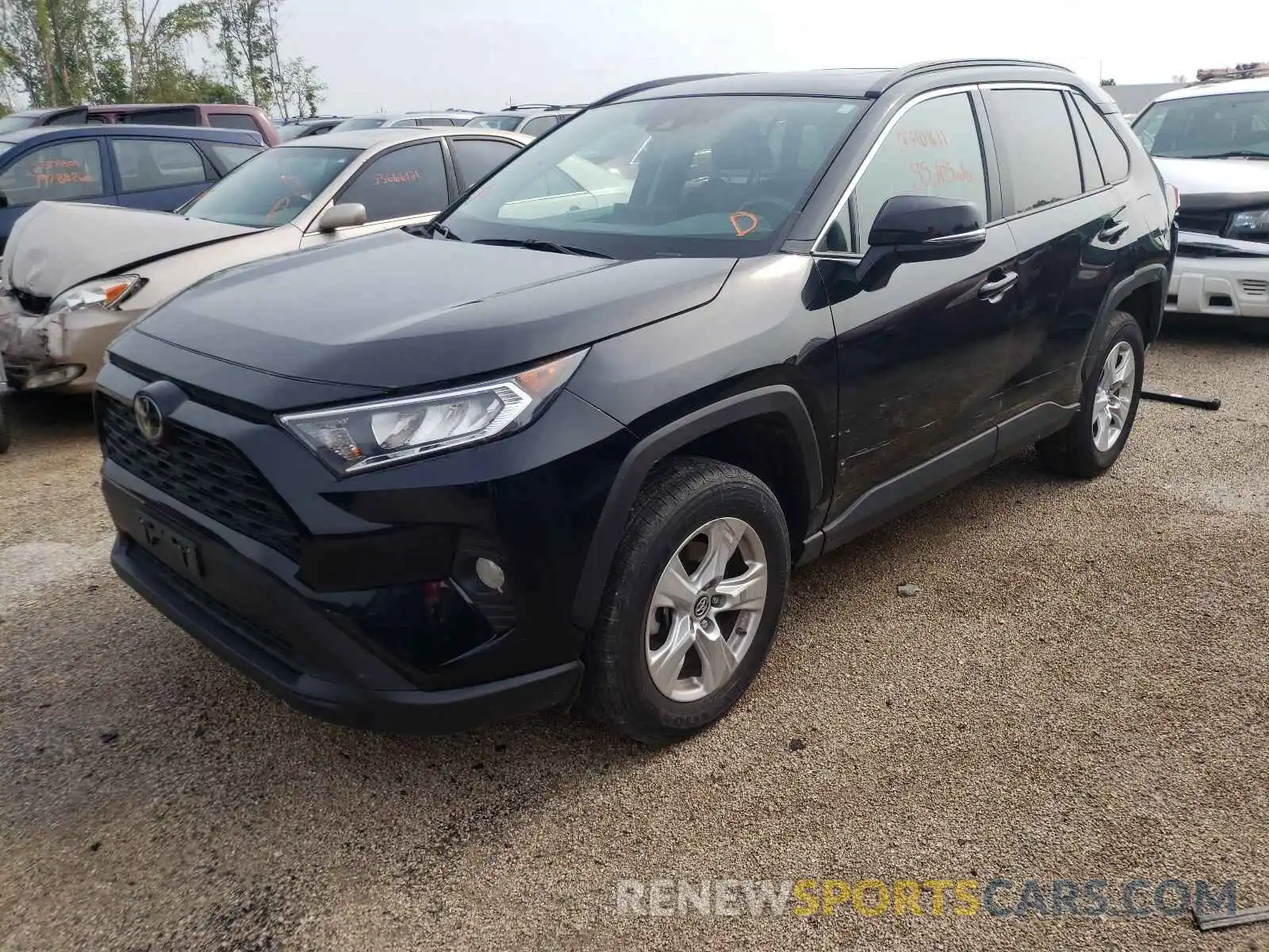 2 Photograph of a damaged car 2T3P1RFV6KW034803 TOYOTA RAV4 2019