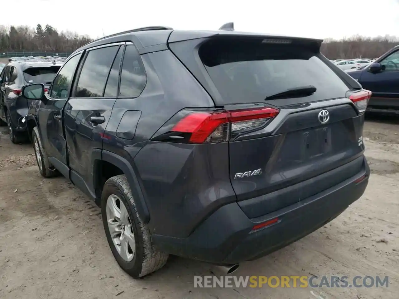 3 Photograph of a damaged car 2T3P1RFV6KW035319 TOYOTA RAV4 2019