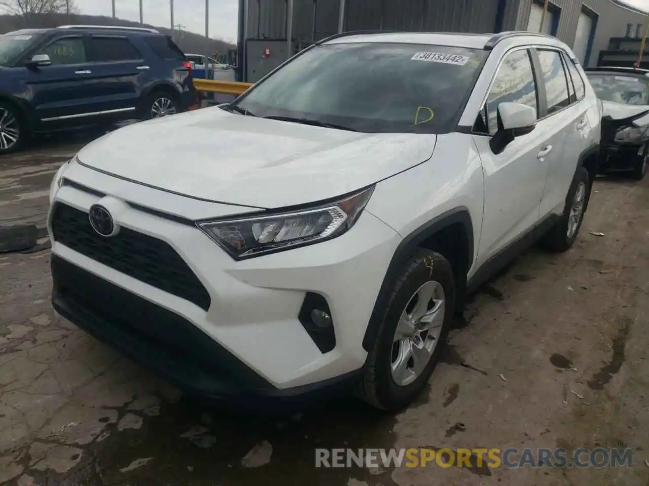 2 Photograph of a damaged car 2T3P1RFV6KW058650 TOYOTA RAV4 2019