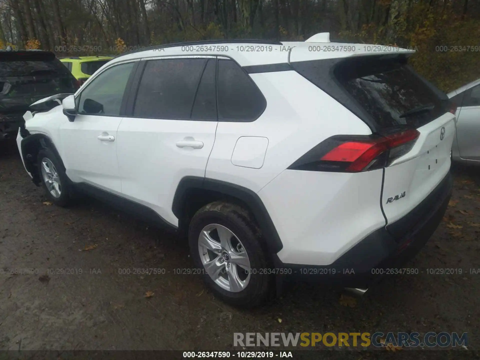 3 Фотография поврежденного автомобиля 2T3P1RFV6KW059720 TOYOTA RAV4 2019