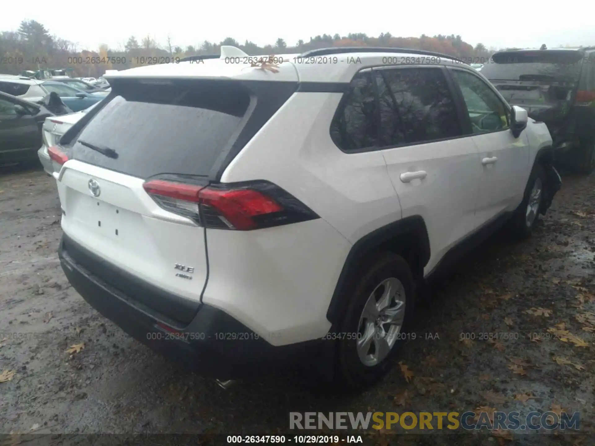 4 Photograph of a damaged car 2T3P1RFV6KW059720 TOYOTA RAV4 2019