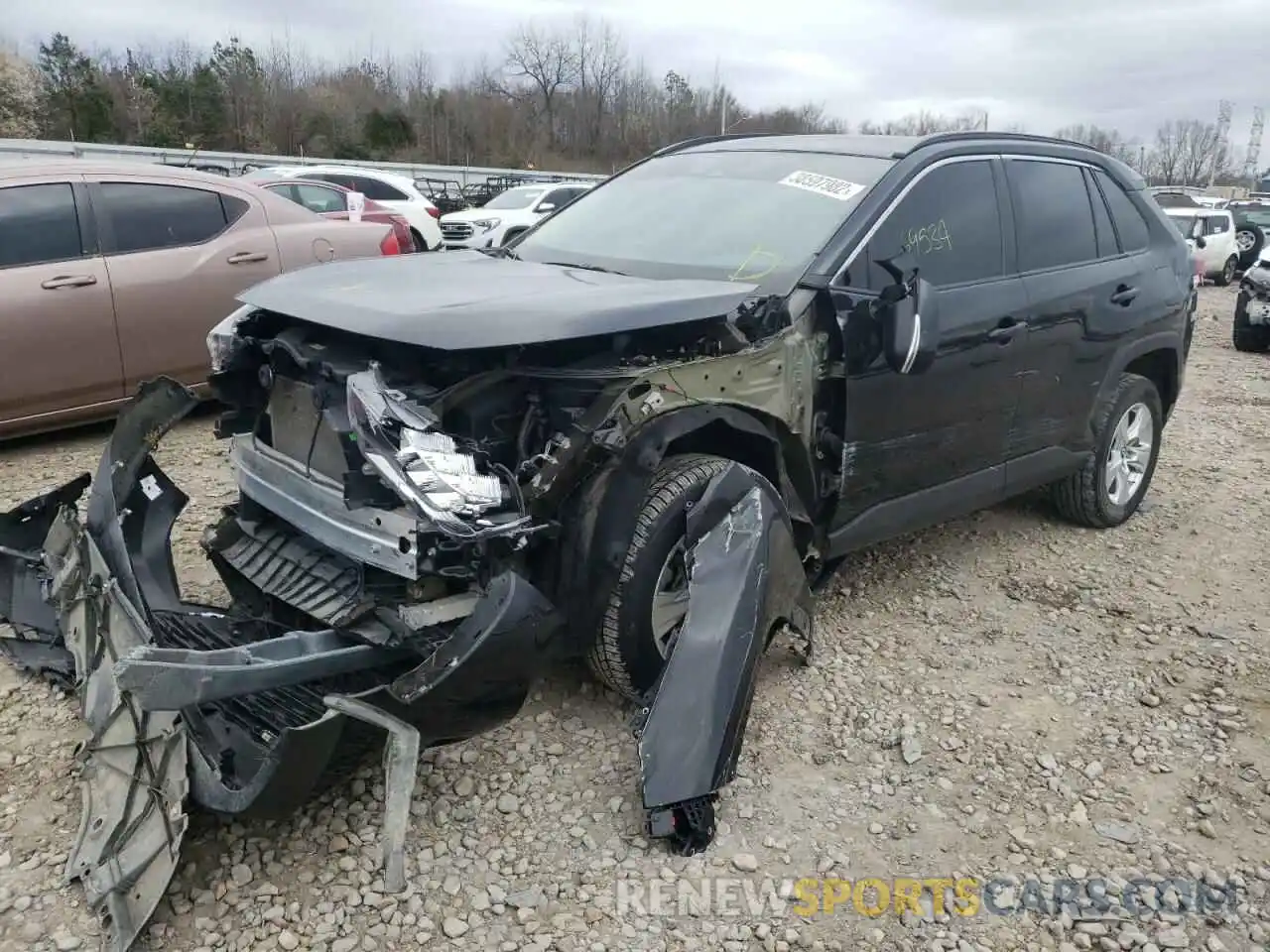 2 Photograph of a damaged car 2T3P1RFV6KW060107 TOYOTA RAV4 2019