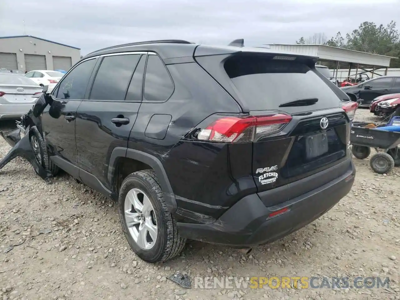 3 Photograph of a damaged car 2T3P1RFV6KW060107 TOYOTA RAV4 2019