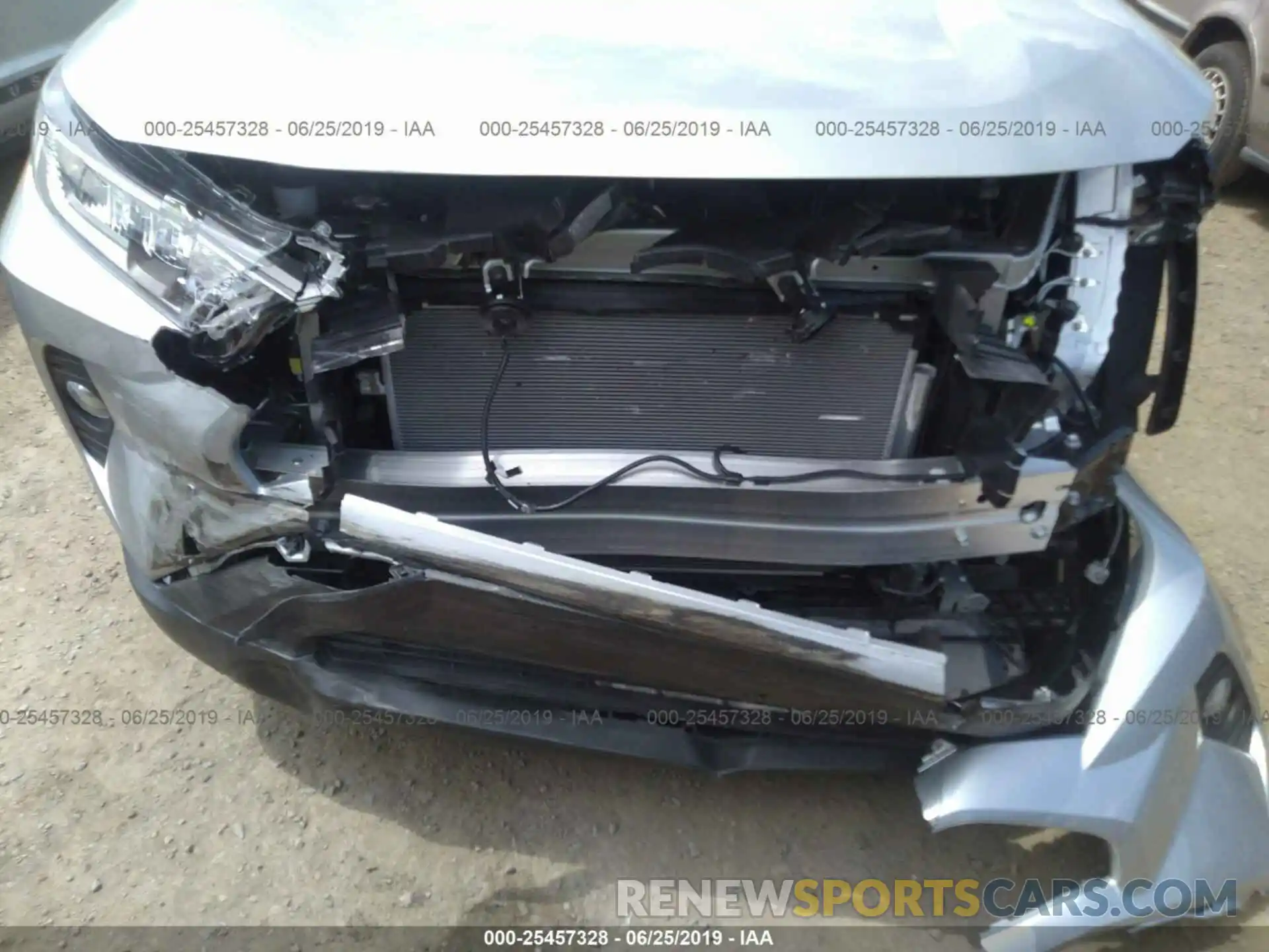 6 Photograph of a damaged car 2T3P1RFV7KC006672 TOYOTA RAV4 2019