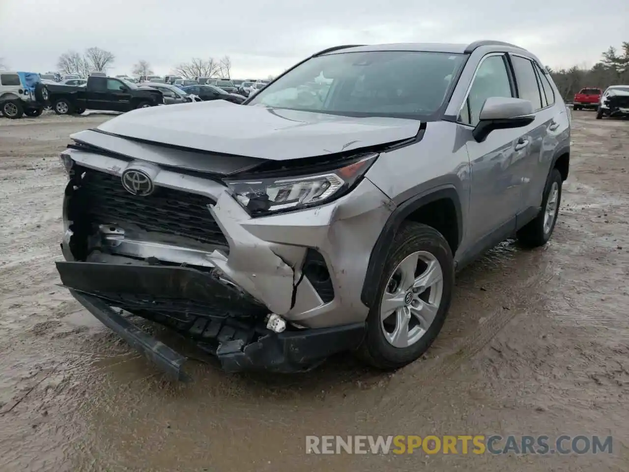 2 Фотография поврежденного автомобиля 2T3P1RFV7KC006932 TOYOTA RAV4 2019