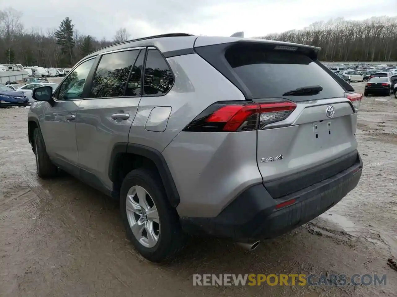 3 Photograph of a damaged car 2T3P1RFV7KC006932 TOYOTA RAV4 2019