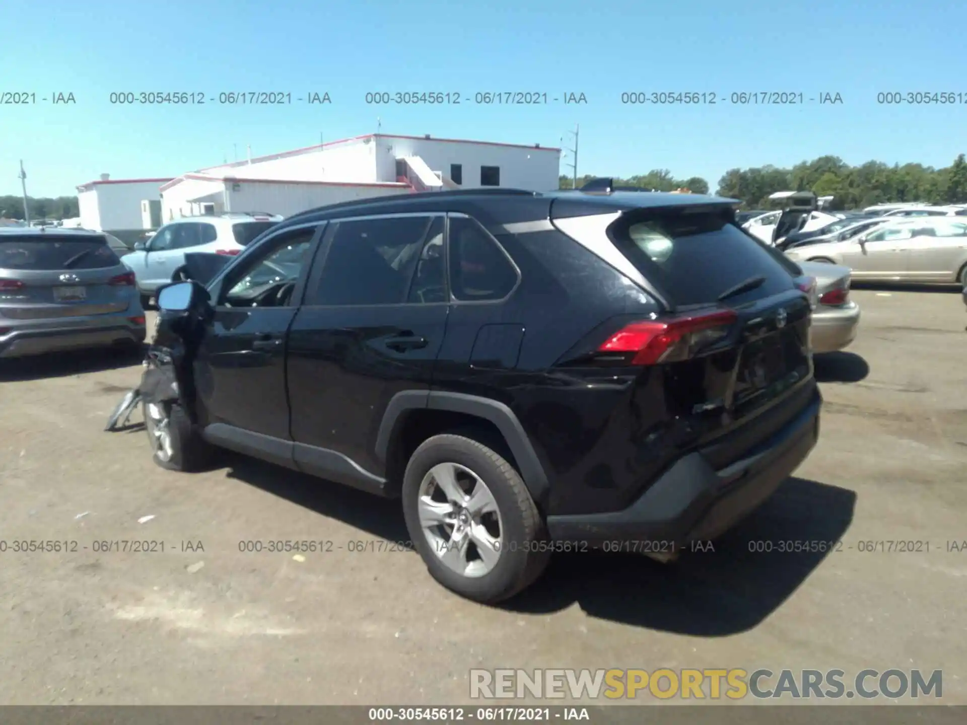 3 Photograph of a damaged car 2T3P1RFV7KC007644 TOYOTA RAV4 2019