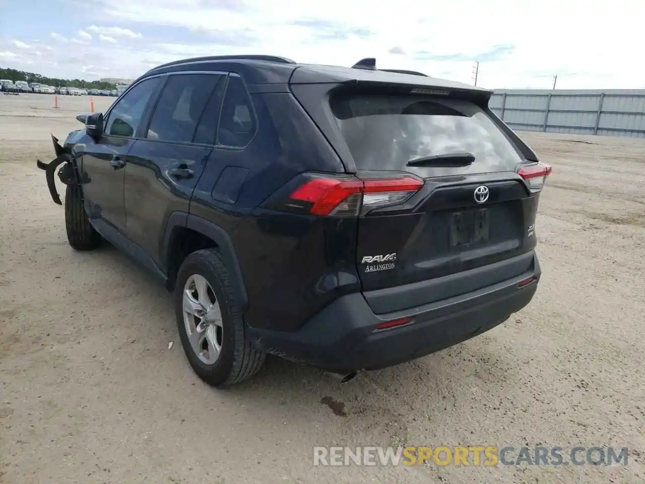 3 Photograph of a damaged car 2T3P1RFV7KC009684 TOYOTA RAV4 2019