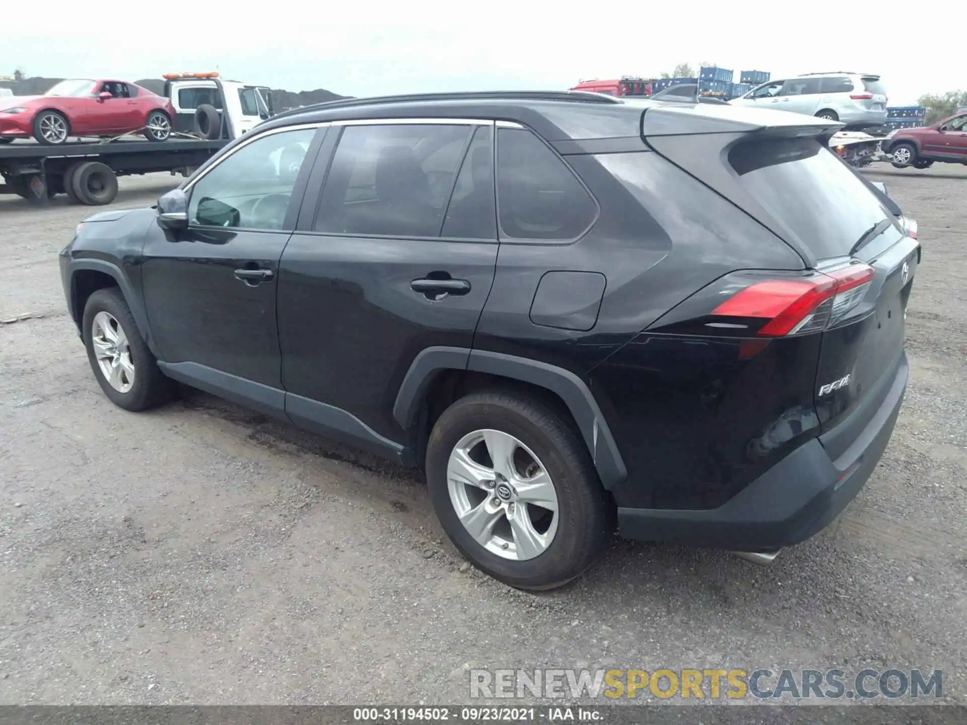 3 Photograph of a damaged car 2T3P1RFV7KC021639 TOYOTA RAV4 2019