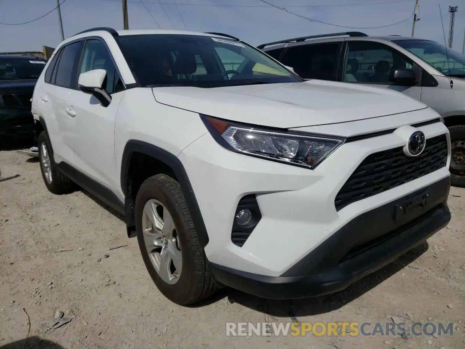 1 Photograph of a damaged car 2T3P1RFV7KC024072 TOYOTA RAV4 2019