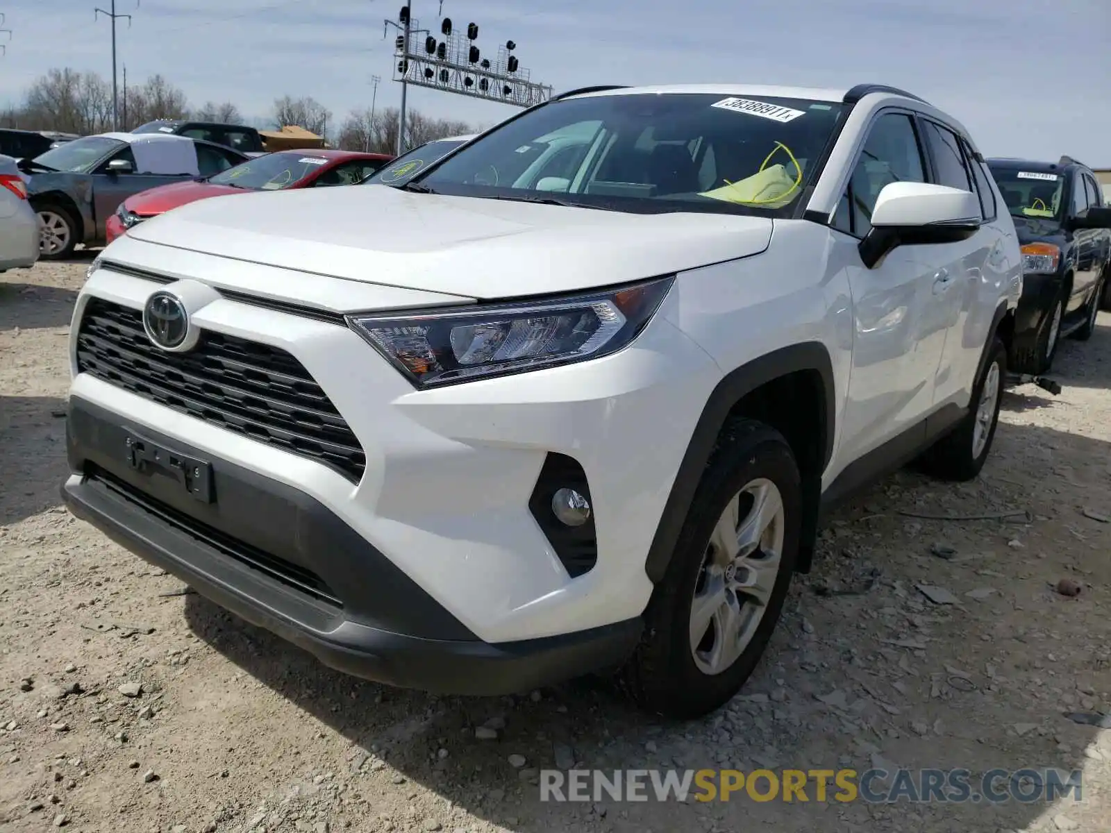 2 Photograph of a damaged car 2T3P1RFV7KC024072 TOYOTA RAV4 2019