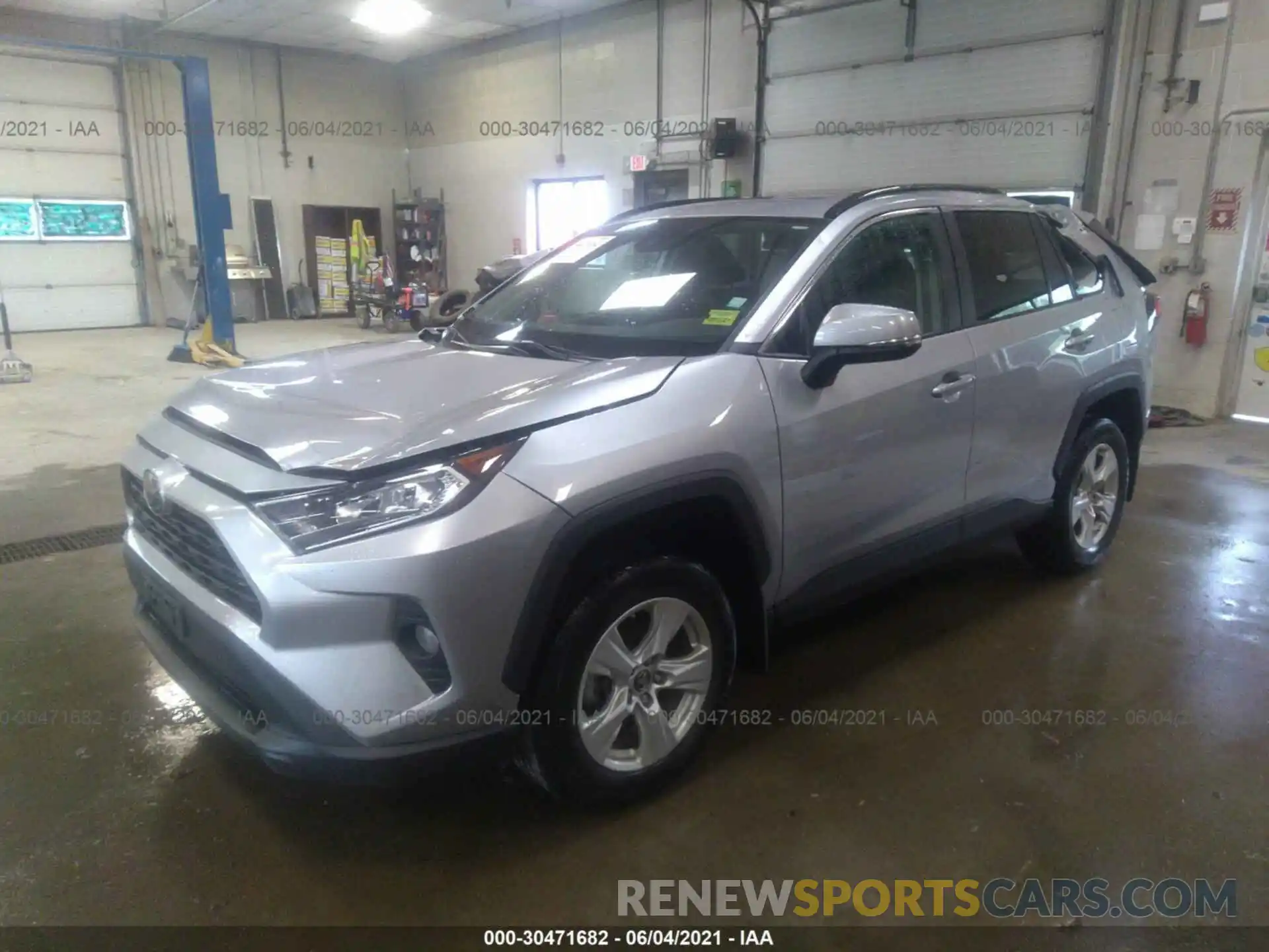 2 Фотография поврежденного автомобиля 2T3P1RFV7KC024556 TOYOTA RAV4 2019