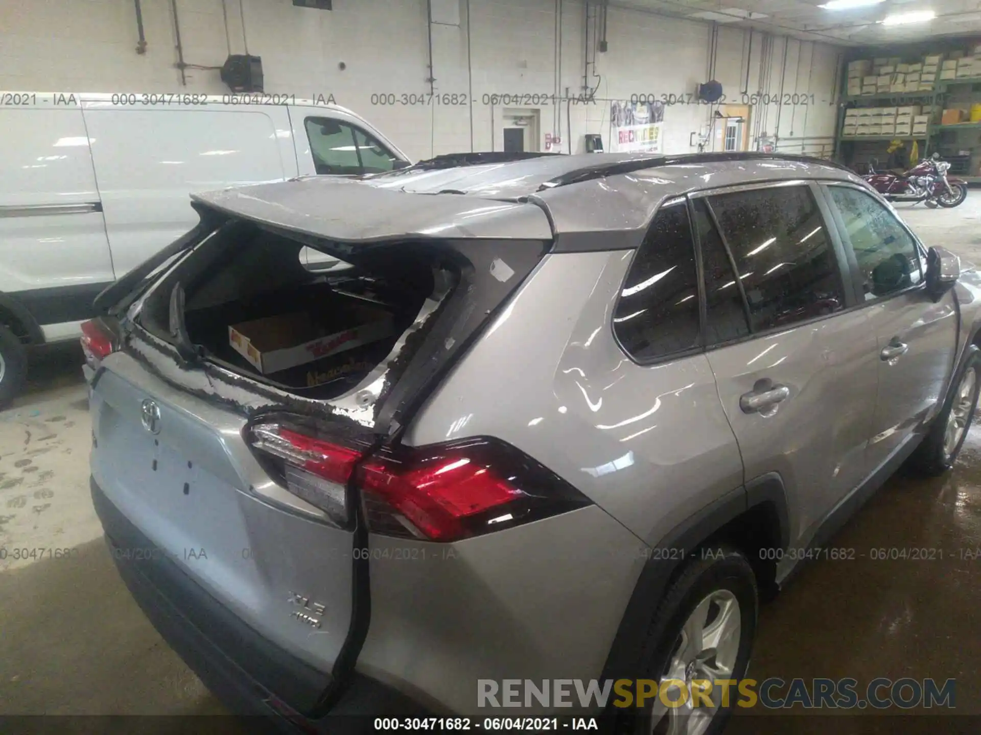 6 Фотография поврежденного автомобиля 2T3P1RFV7KC024556 TOYOTA RAV4 2019