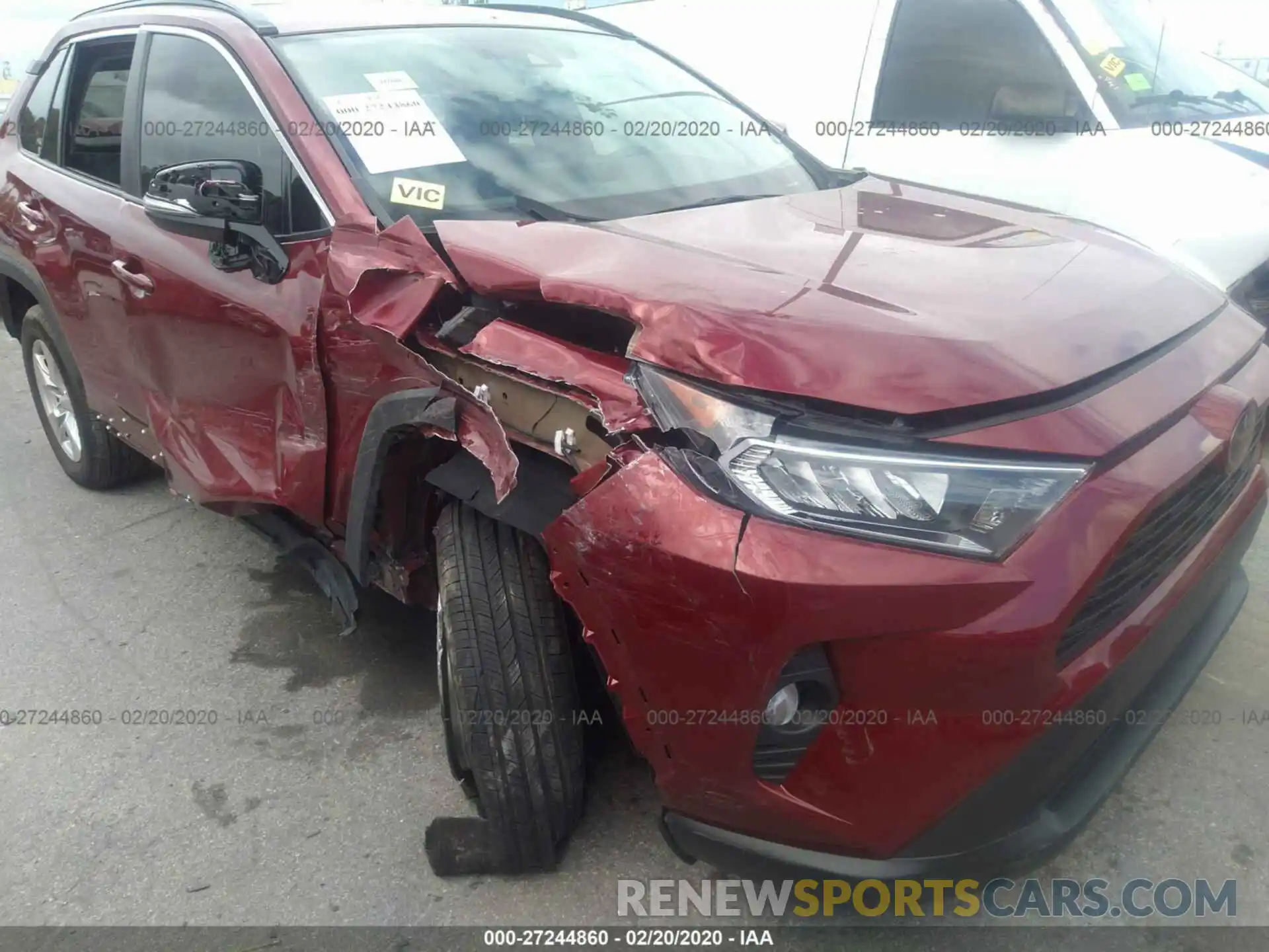 6 Photograph of a damaged car 2T3P1RFV7KC029465 TOYOTA RAV4 2019