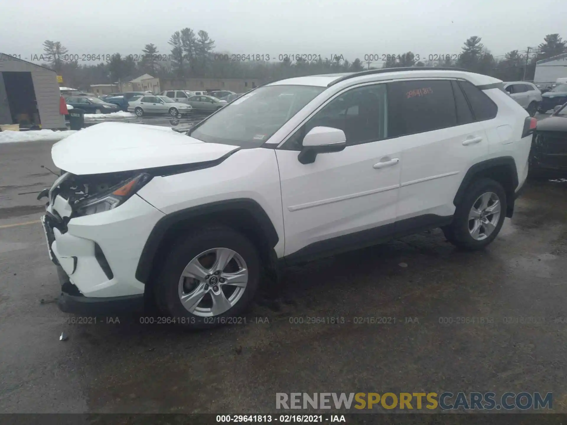 2 Photograph of a damaged car 2T3P1RFV7KC033757 TOYOTA RAV4 2019