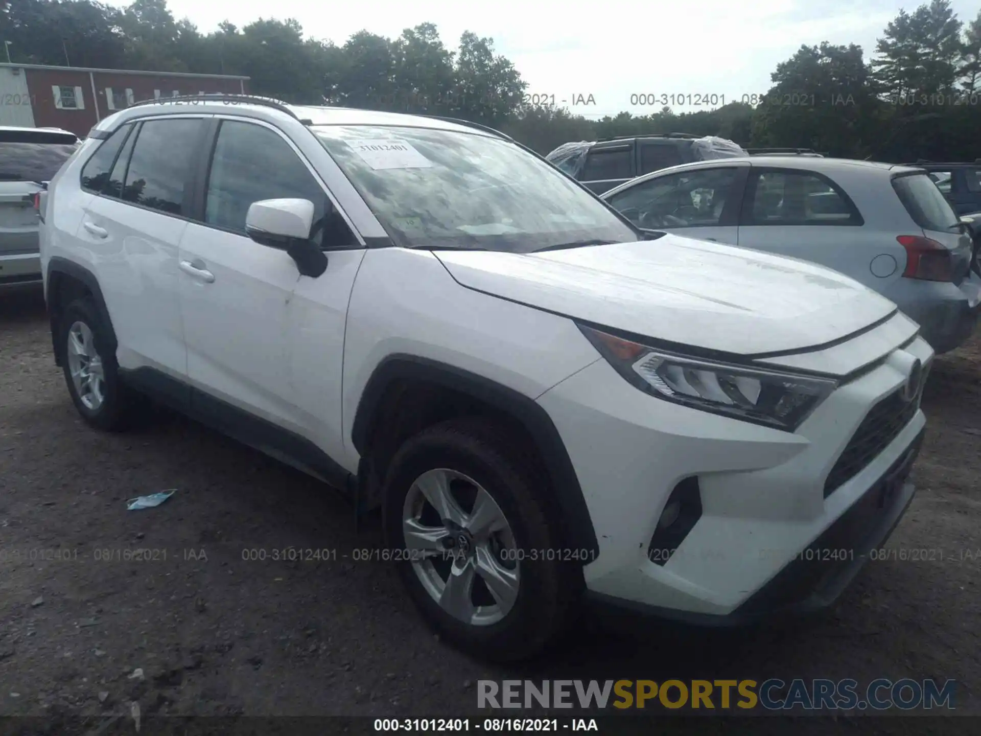 1 Photograph of a damaged car 2T3P1RFV7KC034875 TOYOTA RAV4 2019