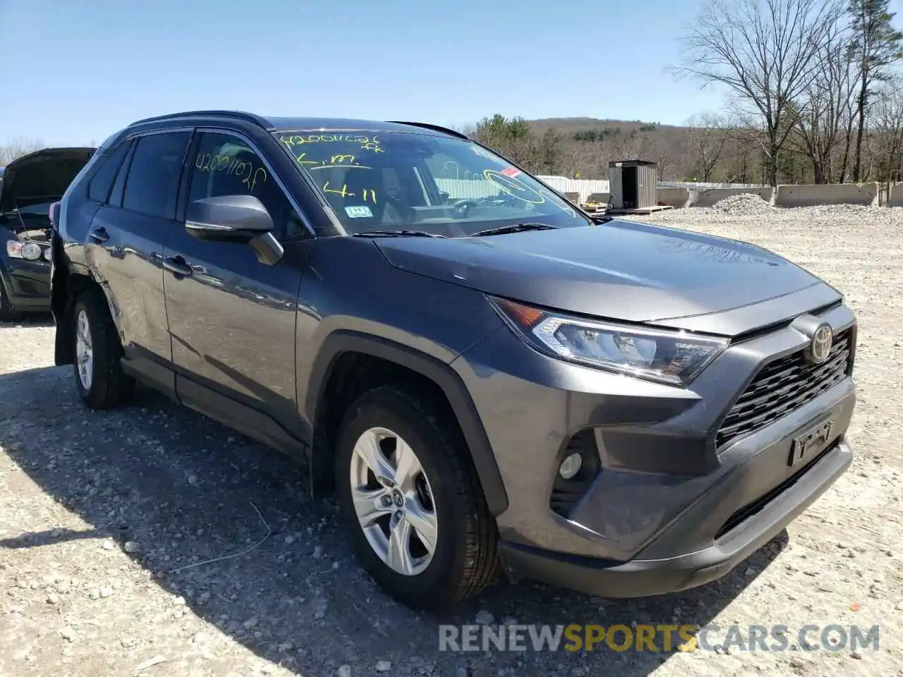 1 Photograph of a damaged car 2T3P1RFV7KC047612 TOYOTA RAV4 2019