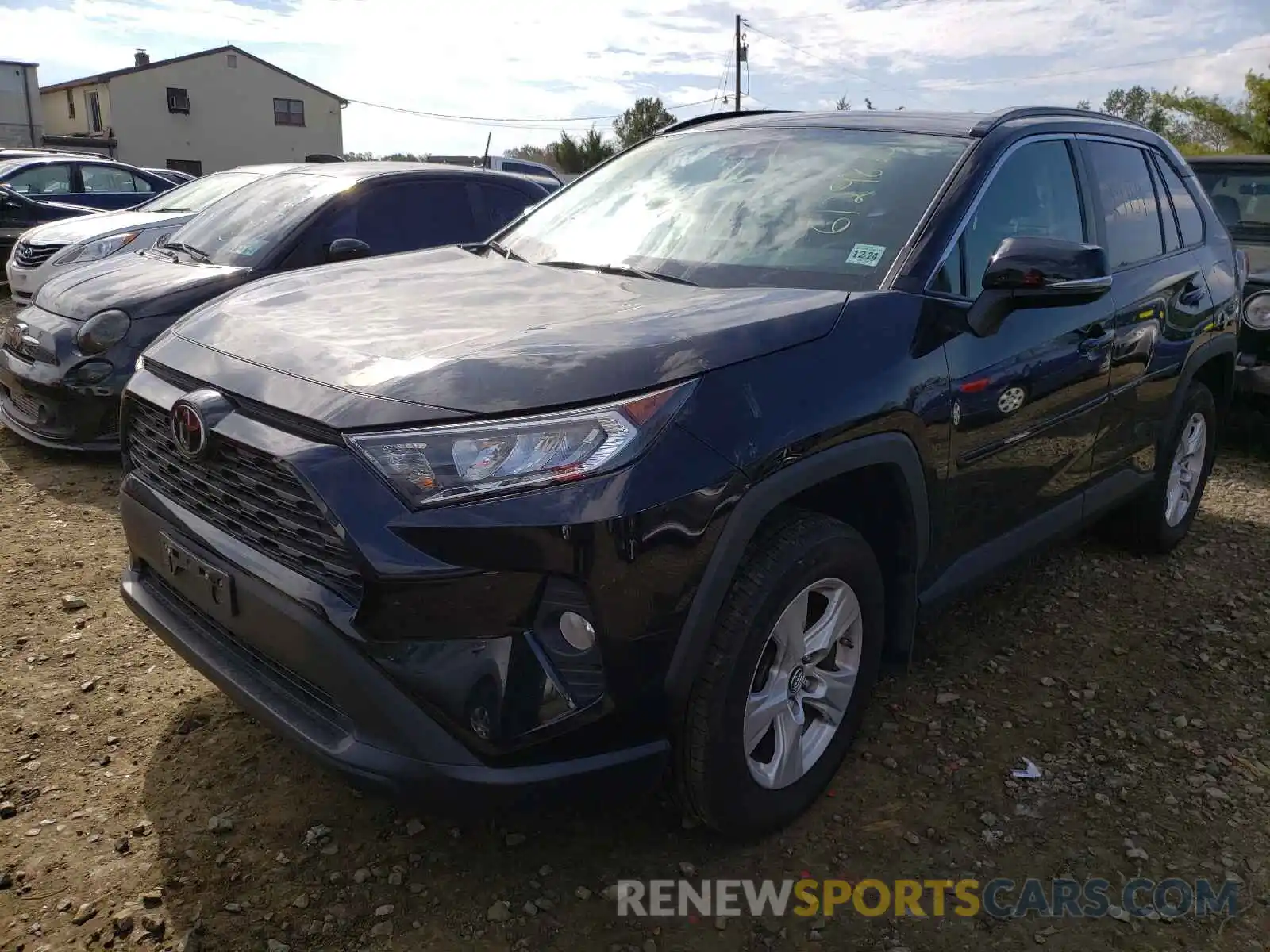 2 Фотография поврежденного автомобиля 2T3P1RFV7KC049568 TOYOTA RAV4 2019