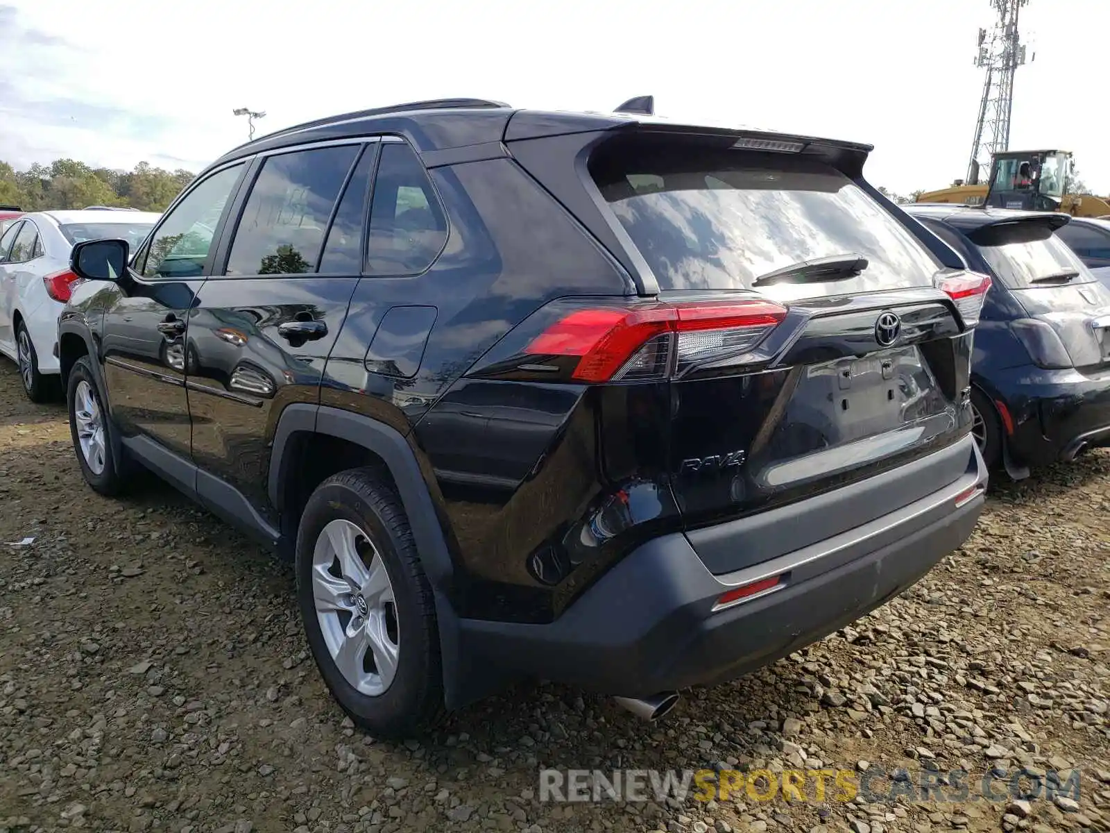 3 Фотография поврежденного автомобиля 2T3P1RFV7KC049568 TOYOTA RAV4 2019