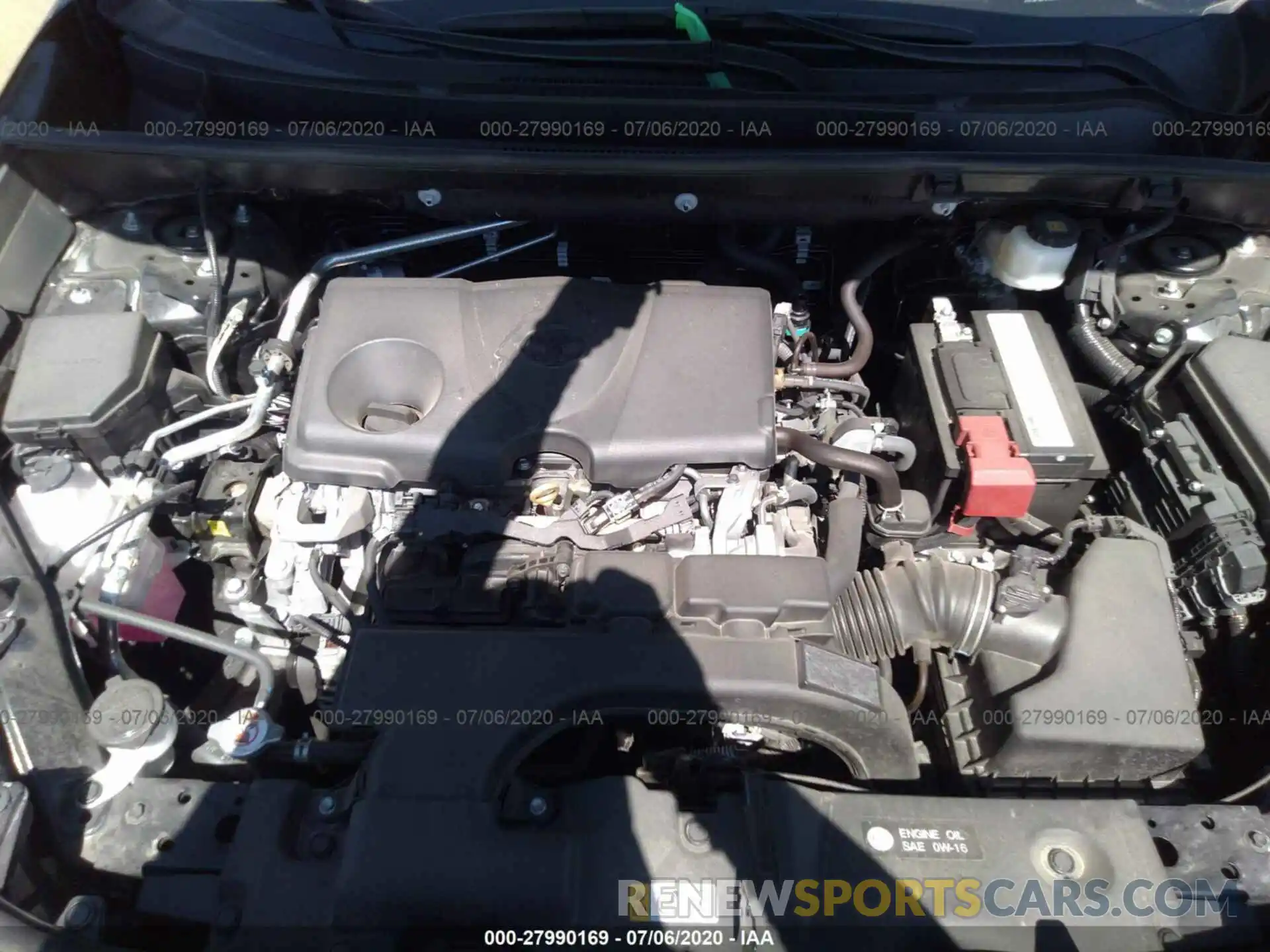 10 Фотография поврежденного автомобиля 2T3P1RFV7KC051241 TOYOTA RAV4 2019