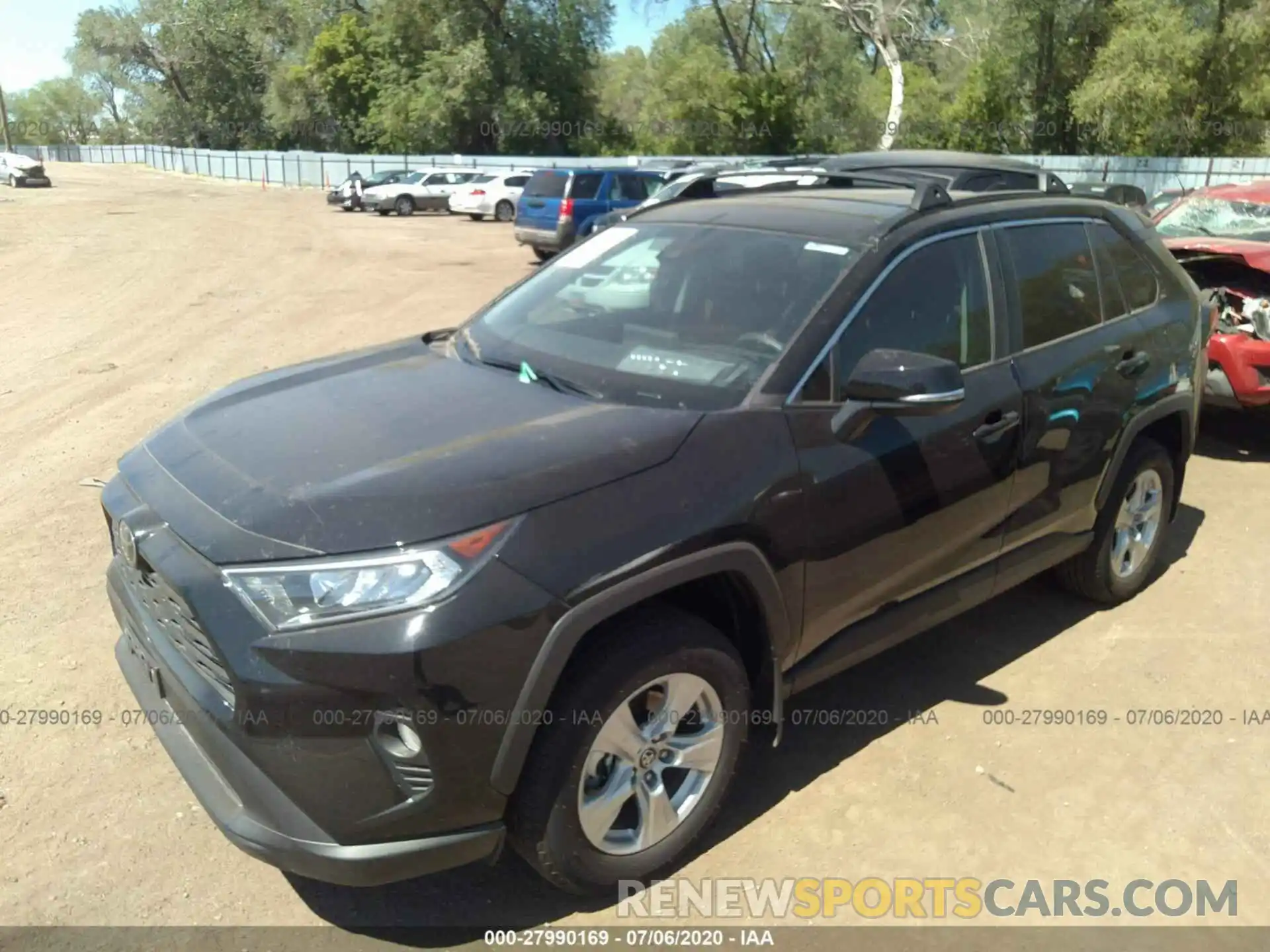 2 Фотография поврежденного автомобиля 2T3P1RFV7KC051241 TOYOTA RAV4 2019