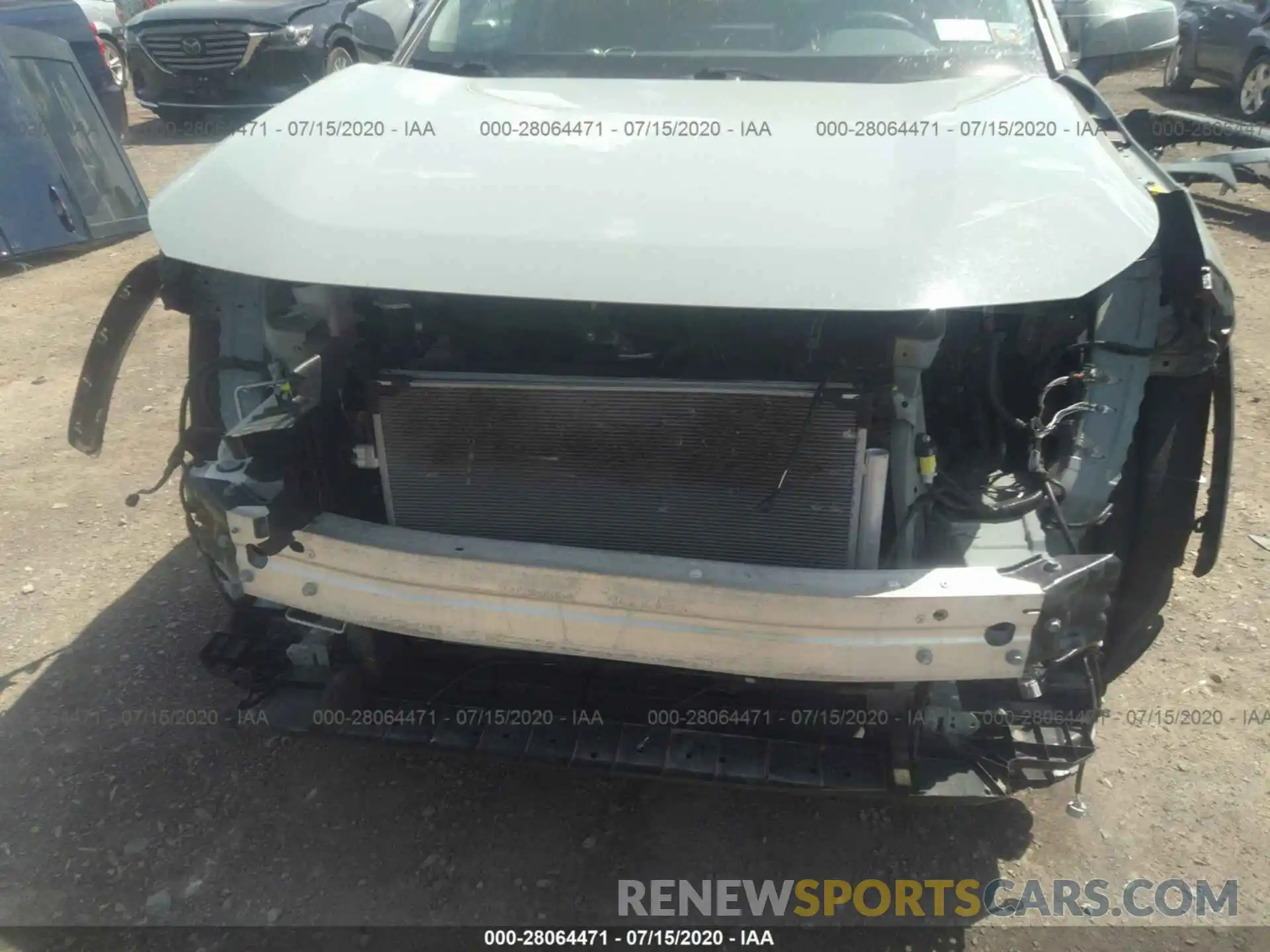 6 Photograph of a damaged car 2T3P1RFV7KC058772 TOYOTA RAV4 2019