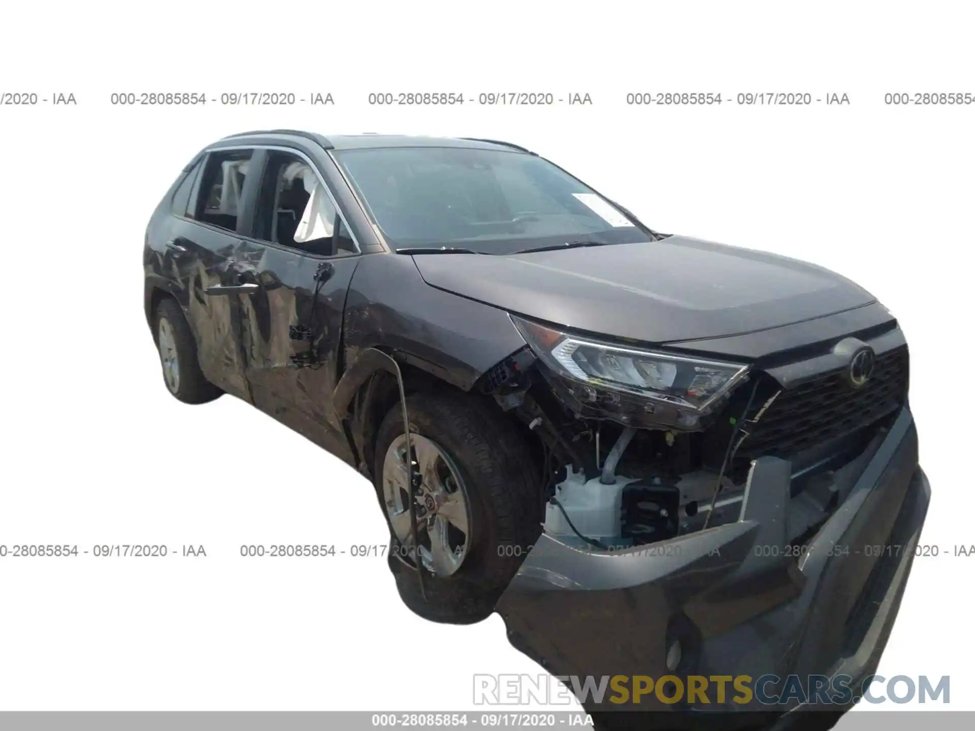 1 Фотография поврежденного автомобиля 2T3P1RFV7KW004662 TOYOTA RAV4 2019