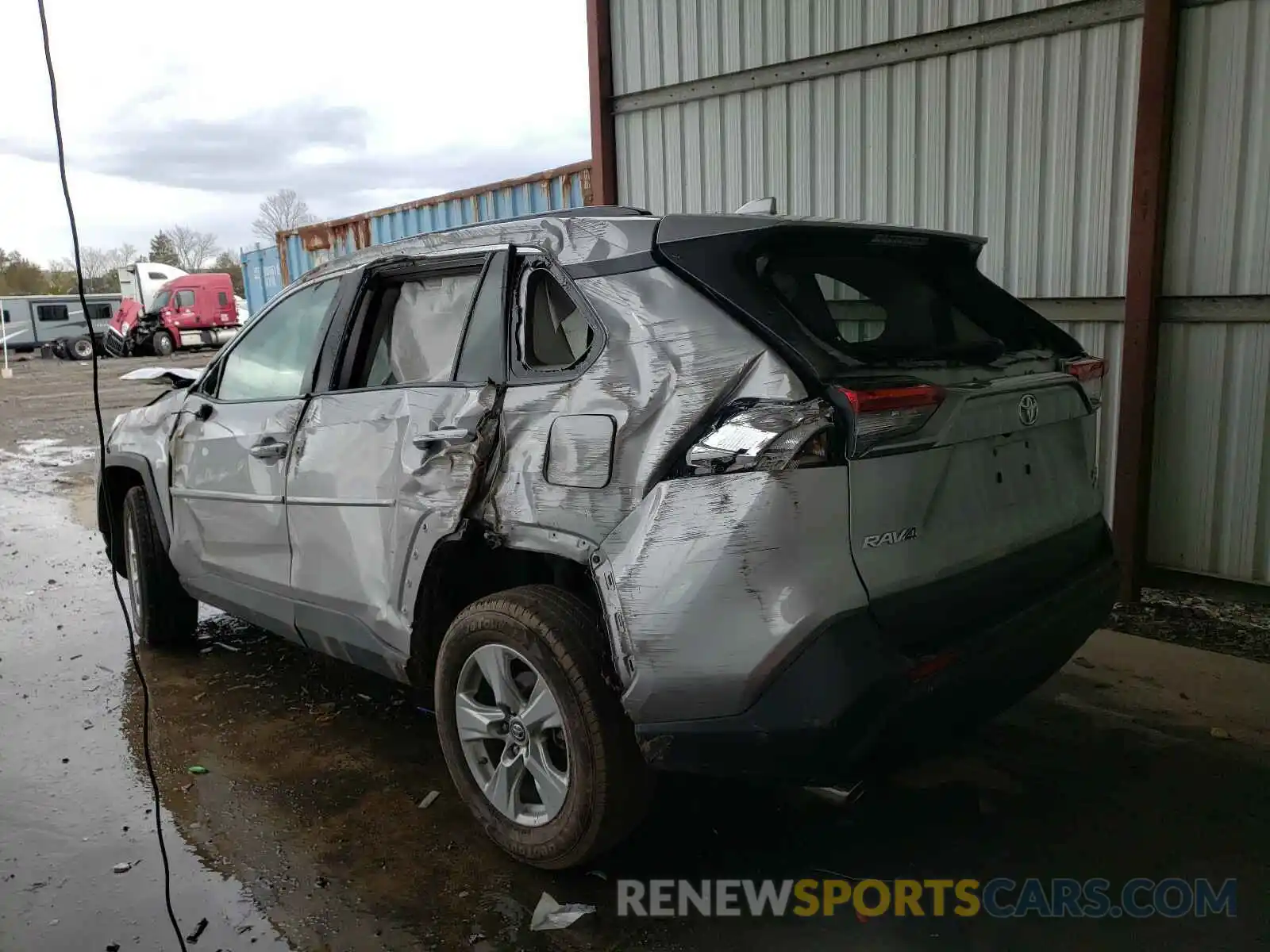 3 Photograph of a damaged car 2T3P1RFV7KW029948 TOYOTA RAV4 2019