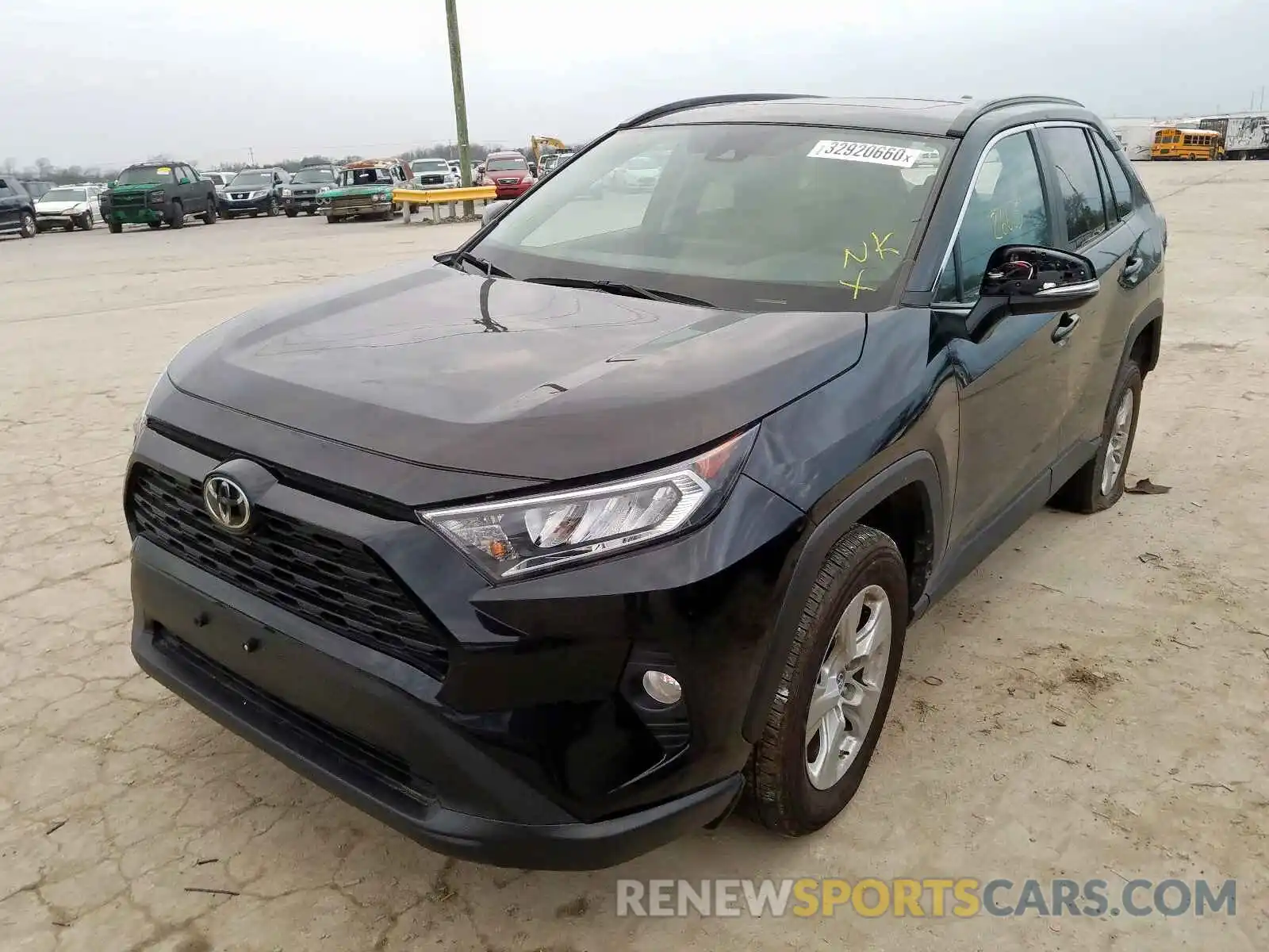 2 Фотография поврежденного автомобиля 2T3P1RFV7KW035751 TOYOTA RAV4 2019