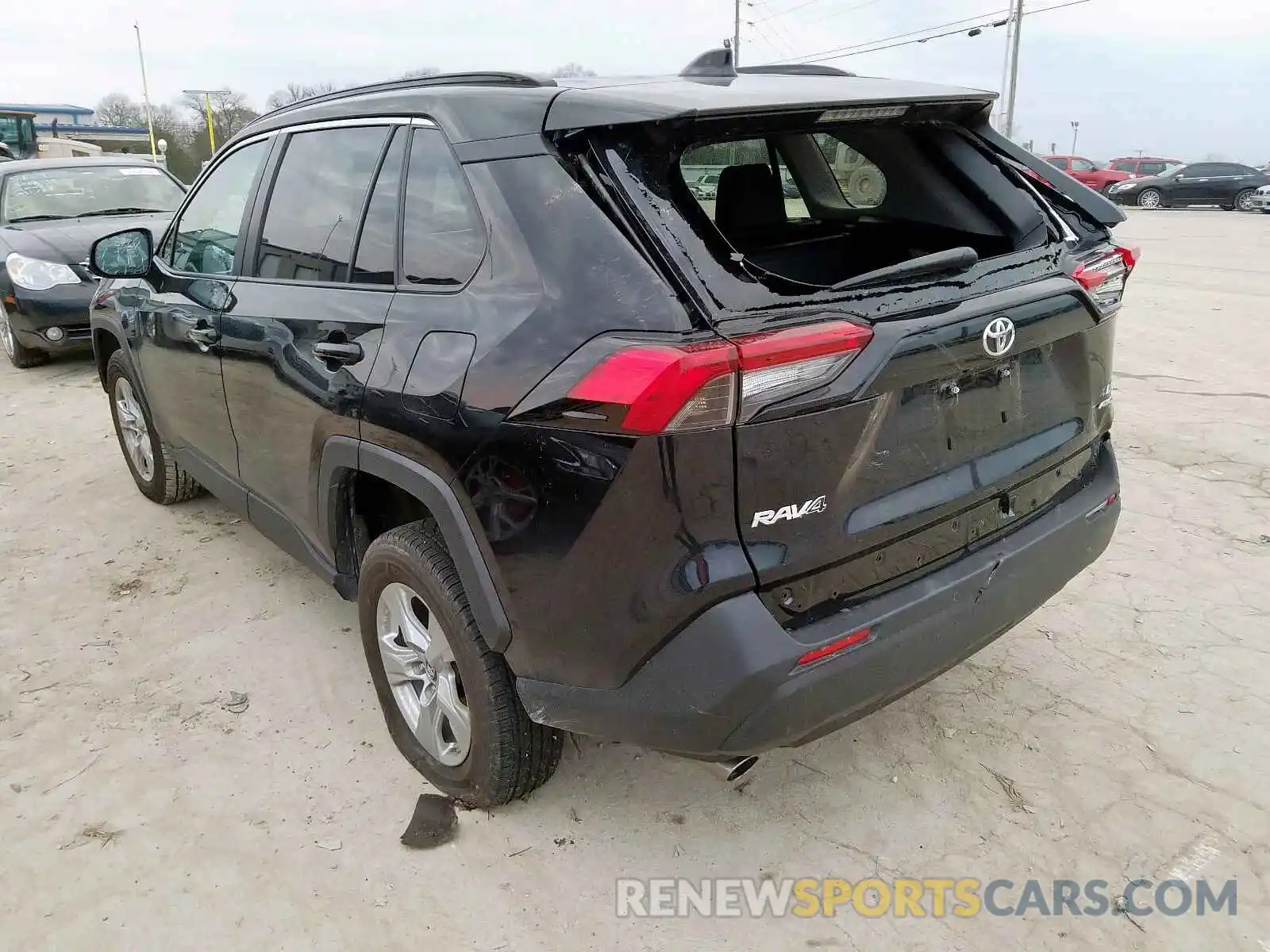 3 Photograph of a damaged car 2T3P1RFV7KW035751 TOYOTA RAV4 2019