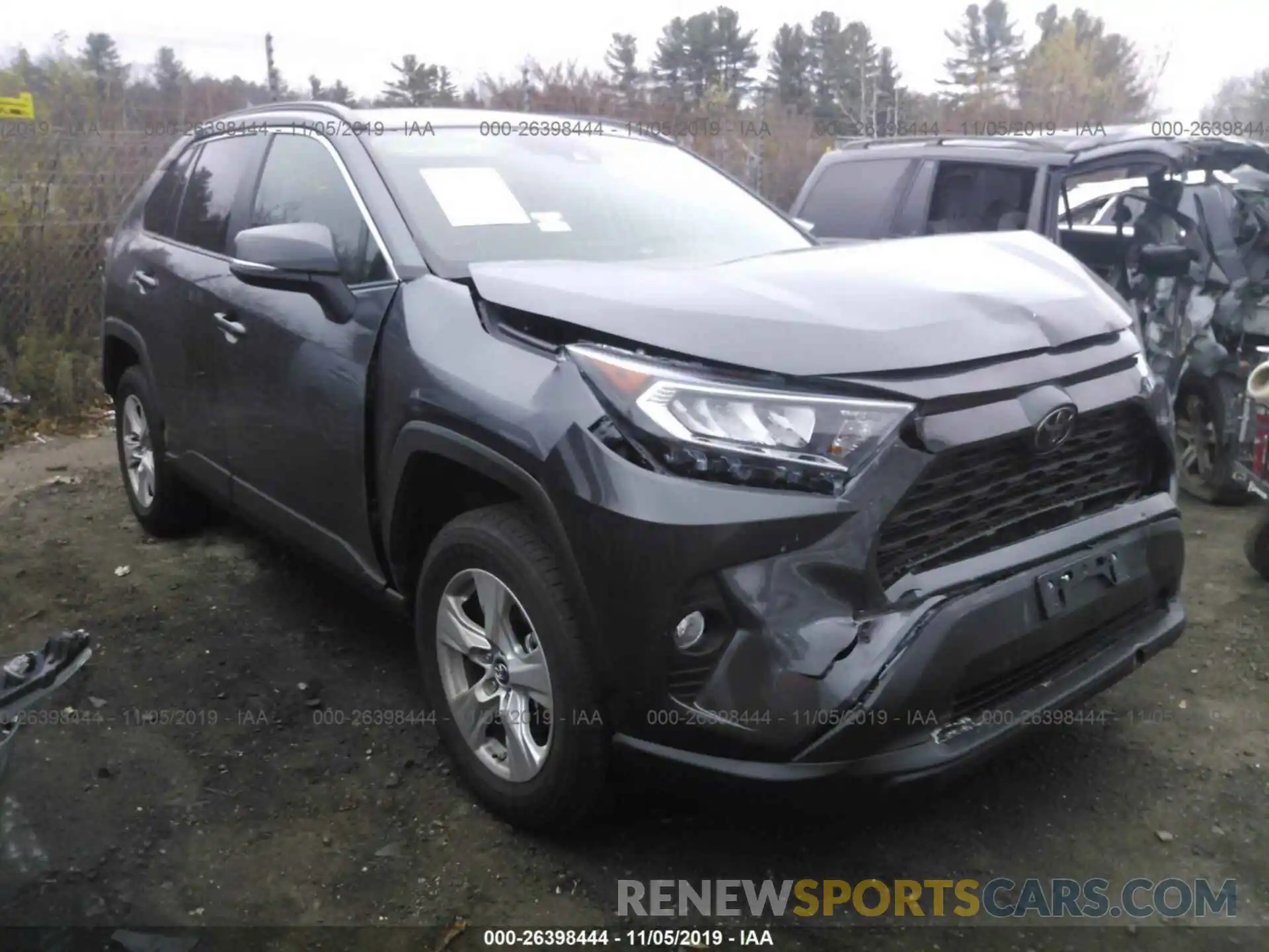 1 Photograph of a damaged car 2T3P1RFV7KW038732 TOYOTA RAV4 2019