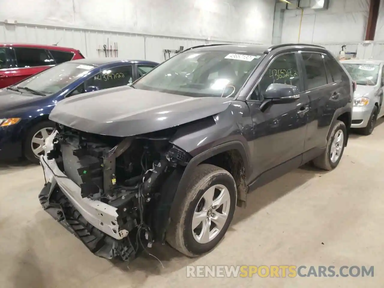 2 Photograph of a damaged car 2T3P1RFV7KW042196 TOYOTA RAV4 2019