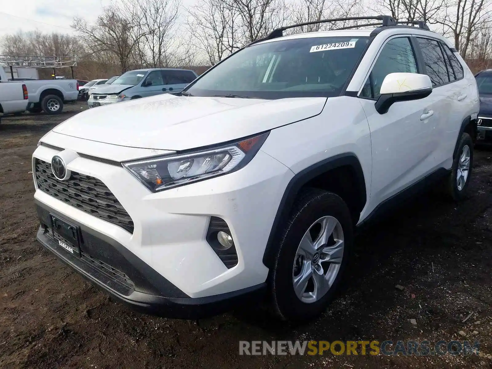 2 Фотография поврежденного автомобиля 2T3P1RFV7KW045809 TOYOTA RAV4 2019