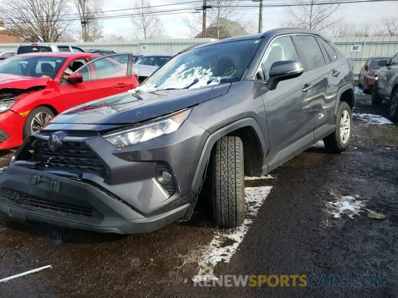 2 Photograph of a damaged car 2T3P1RFV7KW051058 TOYOTA RAV4 2019