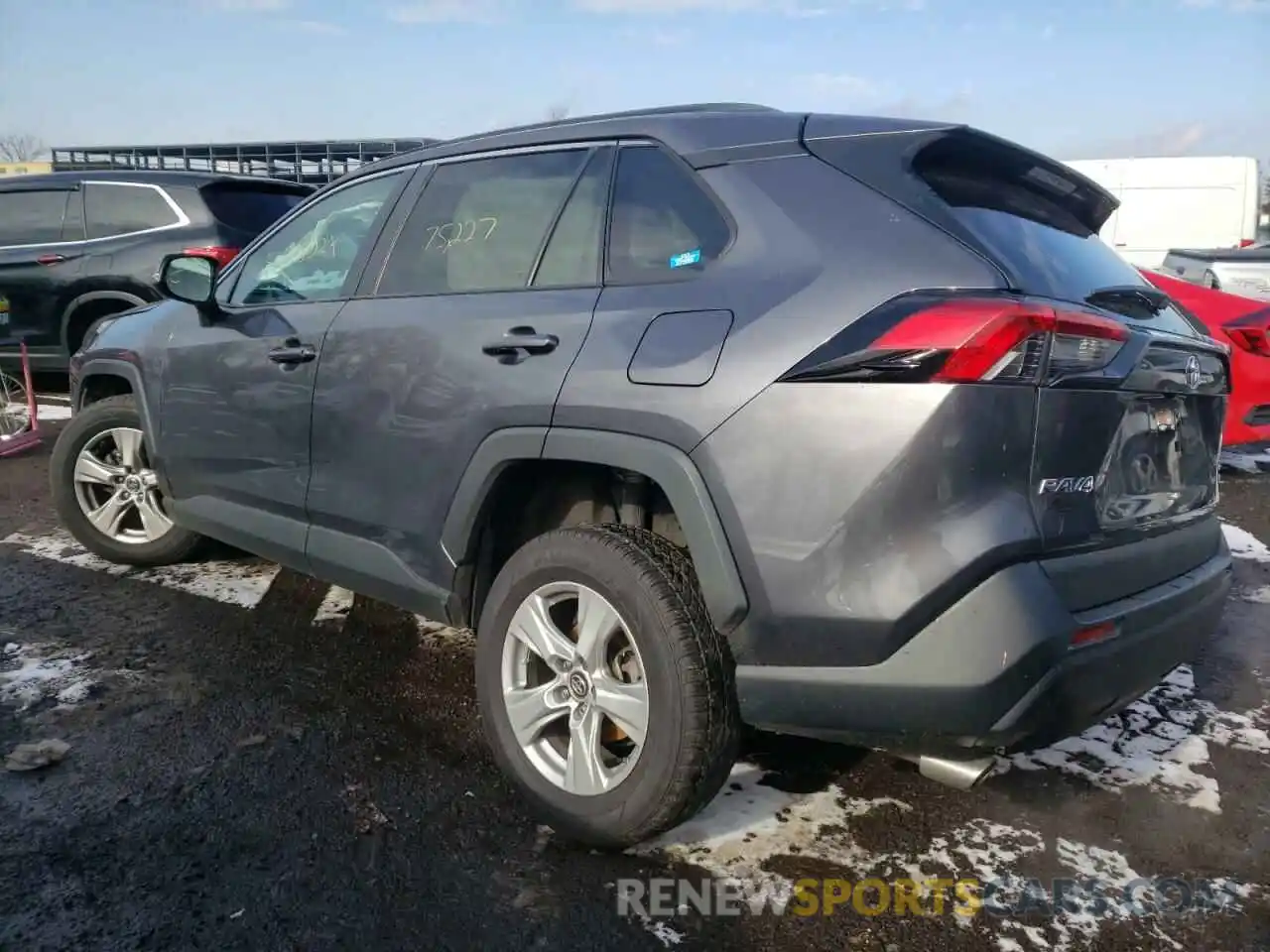 3 Photograph of a damaged car 2T3P1RFV7KW051058 TOYOTA RAV4 2019