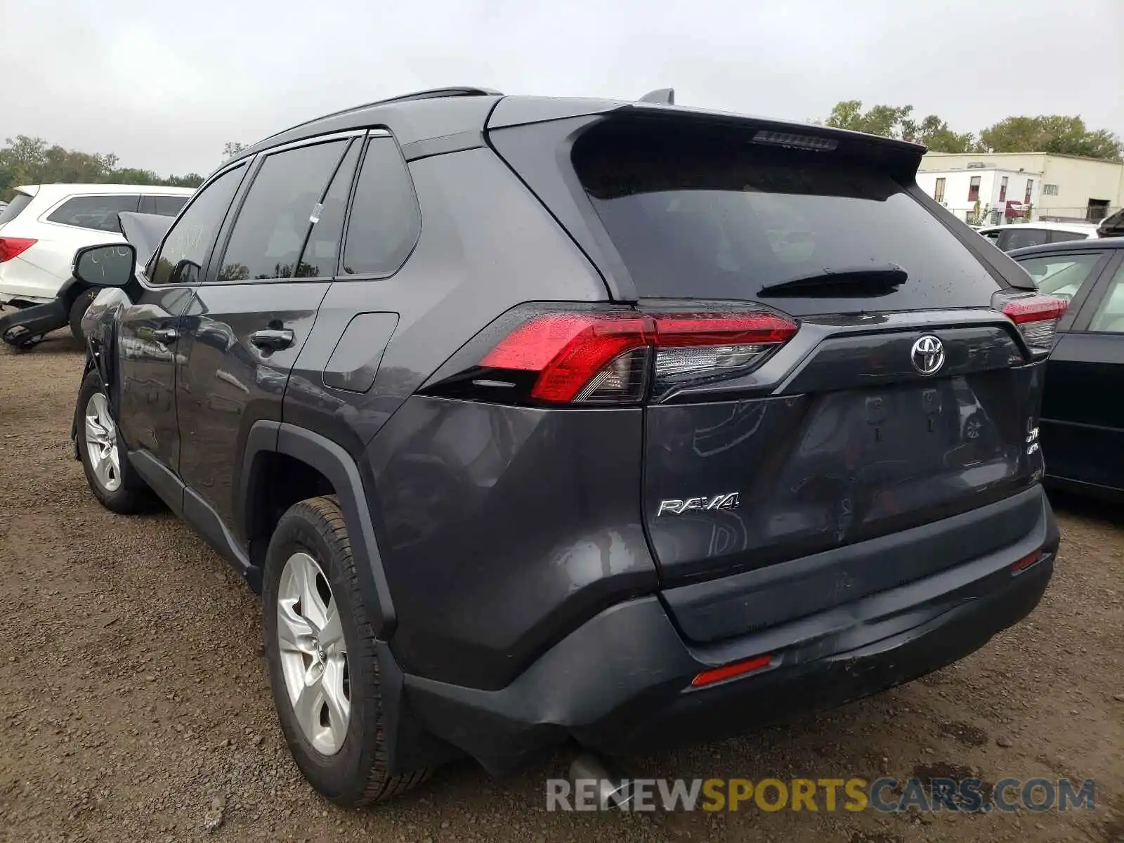 3 Фотография поврежденного автомобиля 2T3P1RFV7KW051836 TOYOTA RAV4 2019