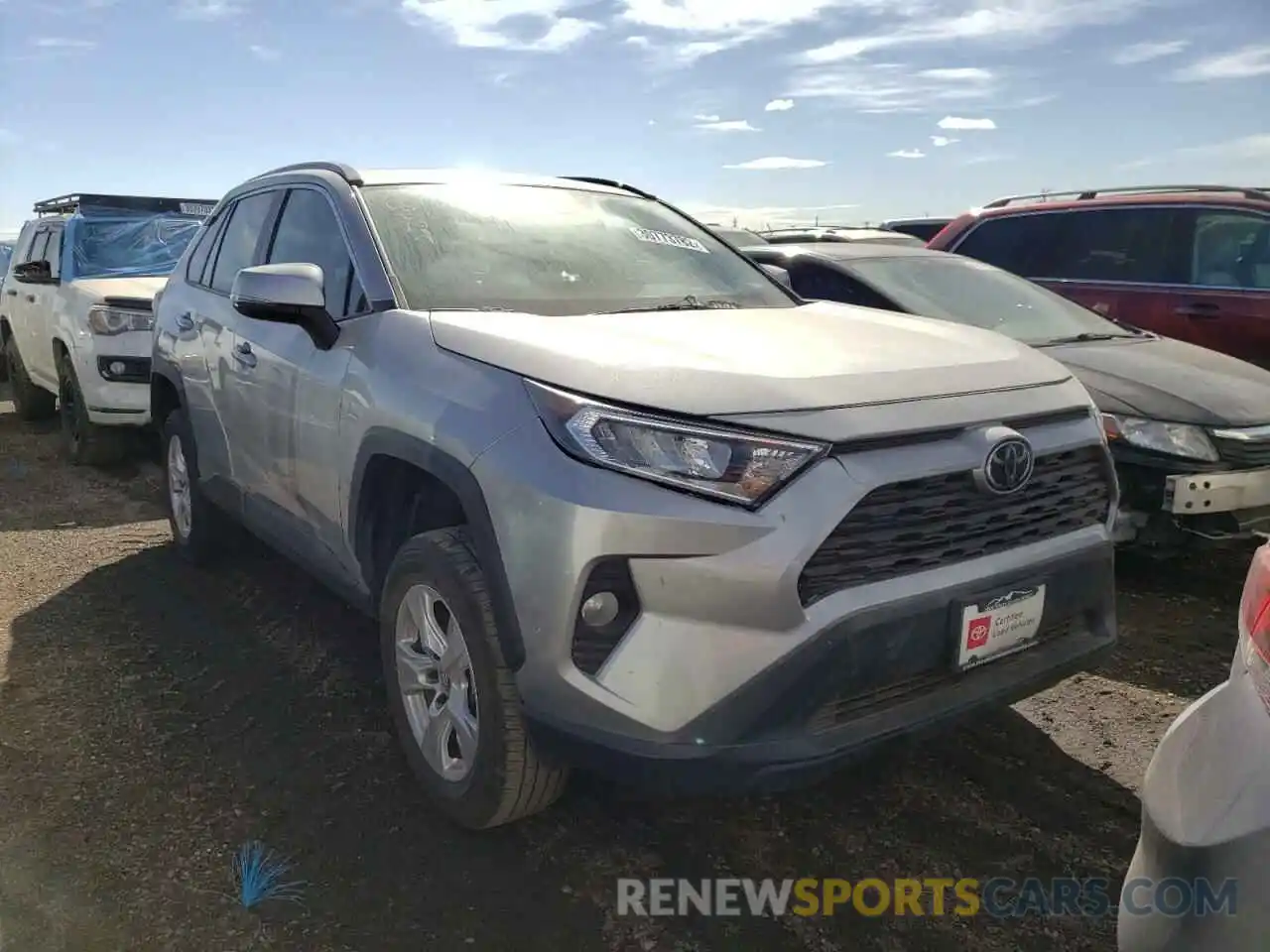 1 Фотография поврежденного автомобиля 2T3P1RFV7KW055501 TOYOTA RAV4 2019