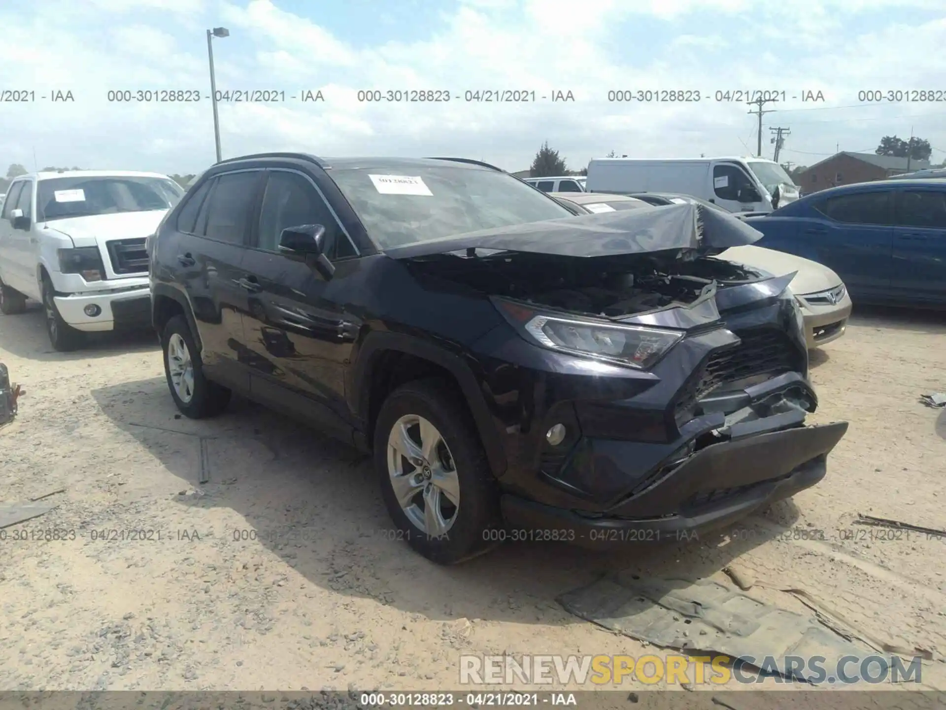 1 Фотография поврежденного автомобиля 2T3P1RFV7KW056017 TOYOTA RAV4 2019