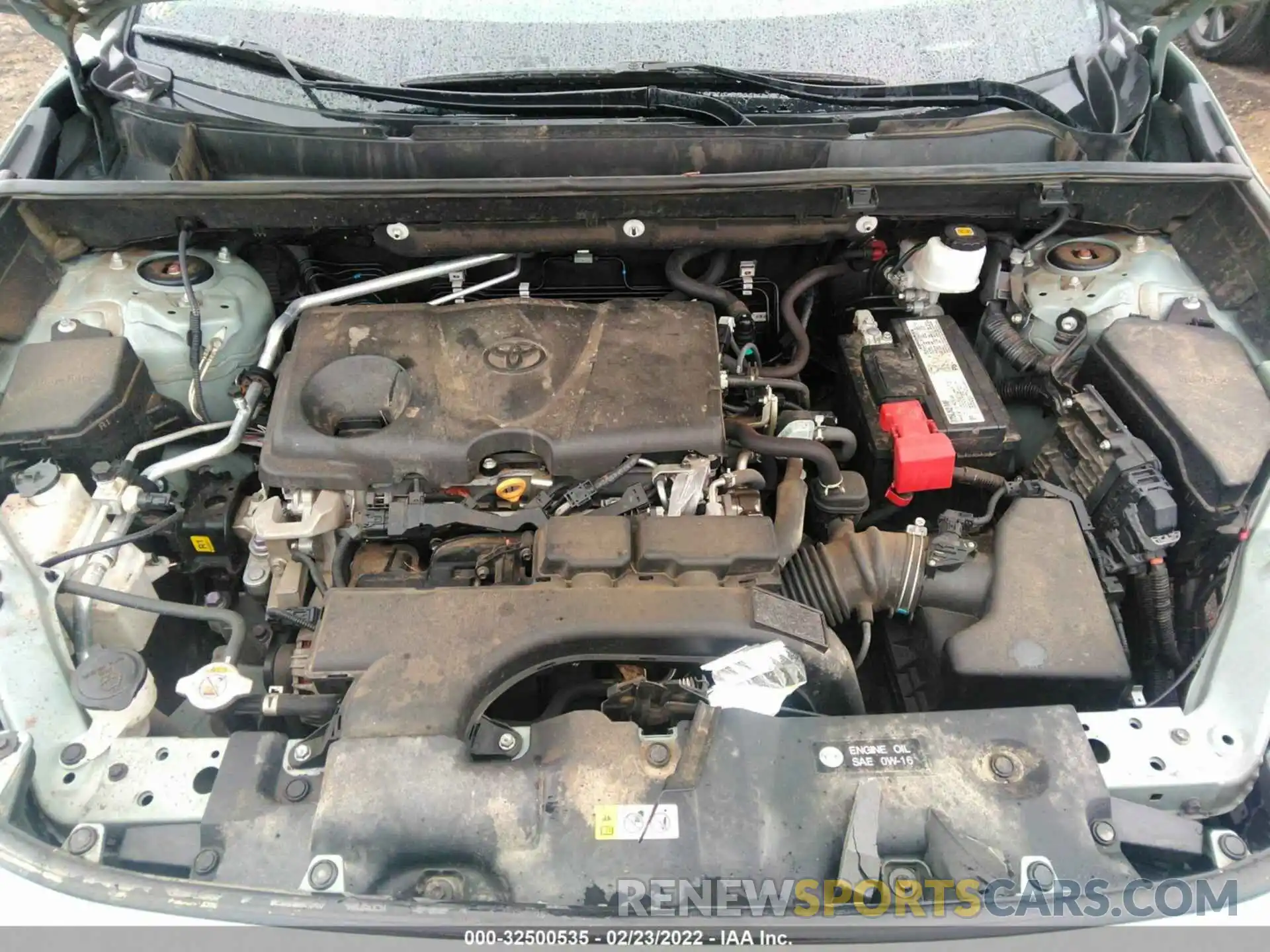 10 Фотография поврежденного автомобиля 2T3P1RFV7KW056079 TOYOTA RAV4 2019