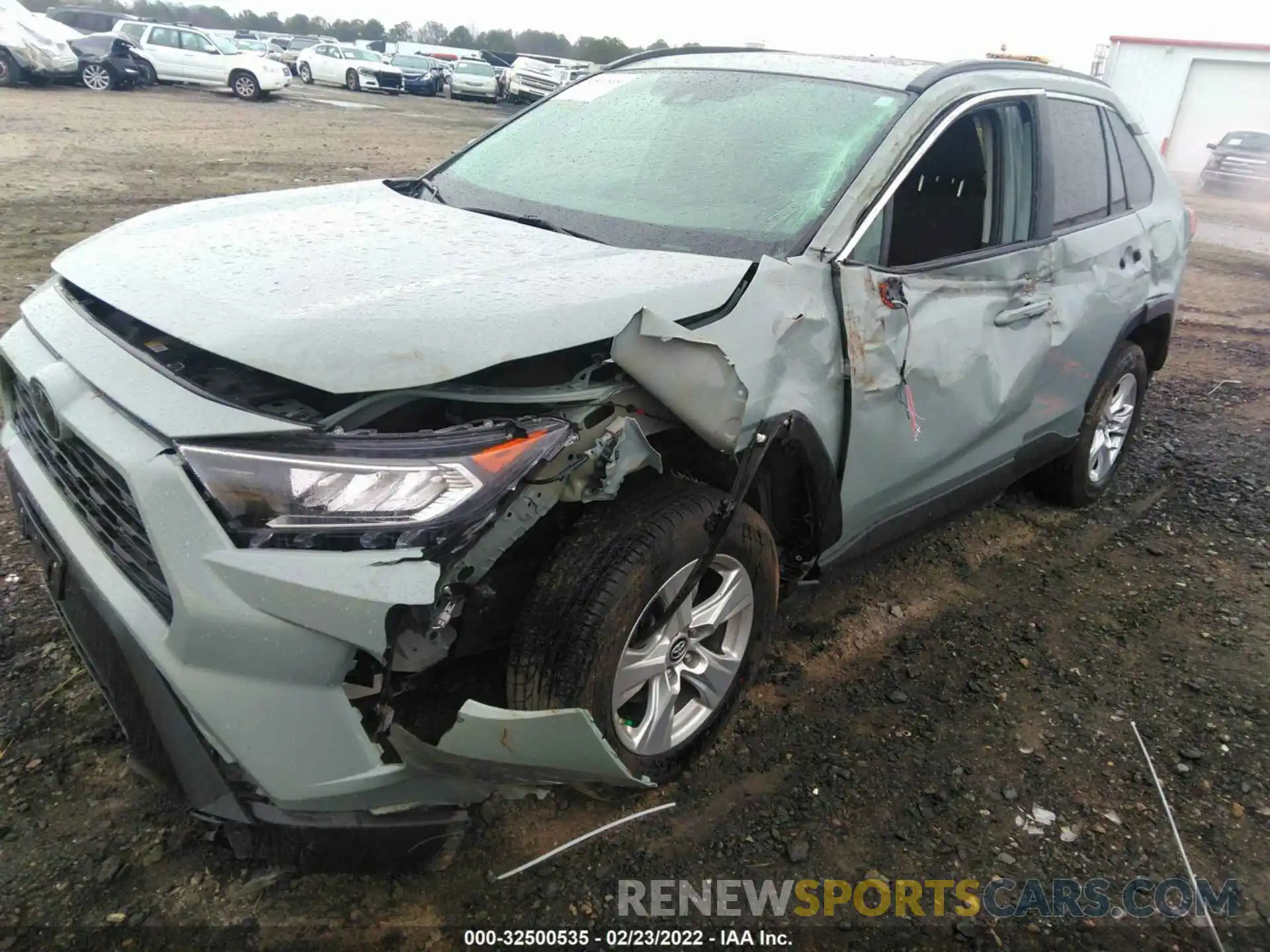 2 Photograph of a damaged car 2T3P1RFV7KW056079 TOYOTA RAV4 2019