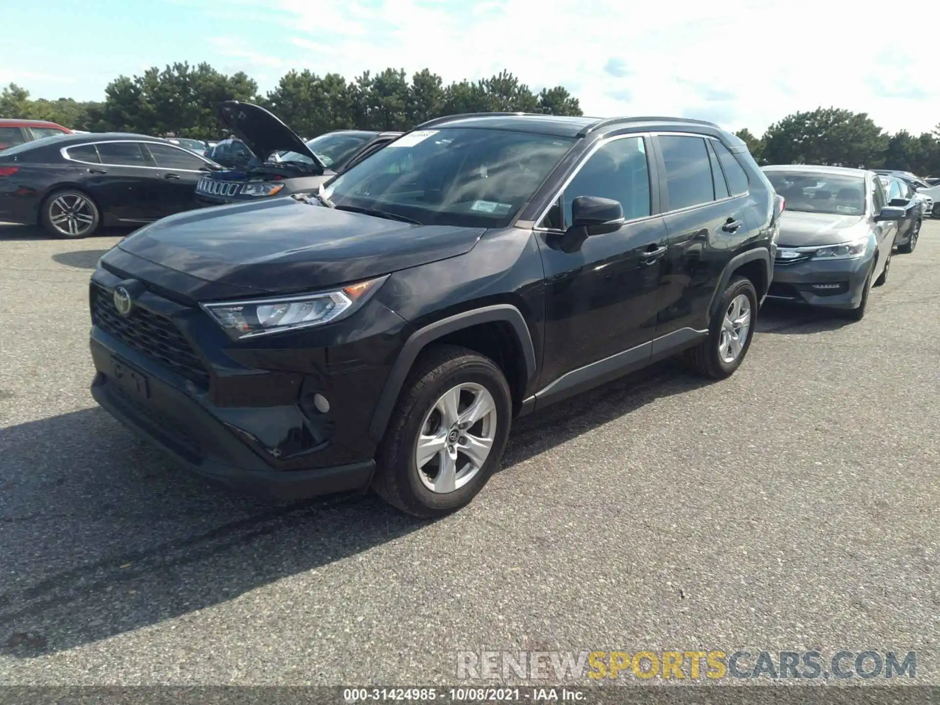 2 Photograph of a damaged car 2T3P1RFV7KW056292 TOYOTA RAV4 2019