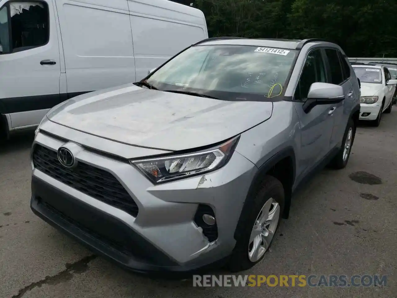 2 Photograph of a damaged car 2T3P1RFV7KW058155 TOYOTA RAV4 2019