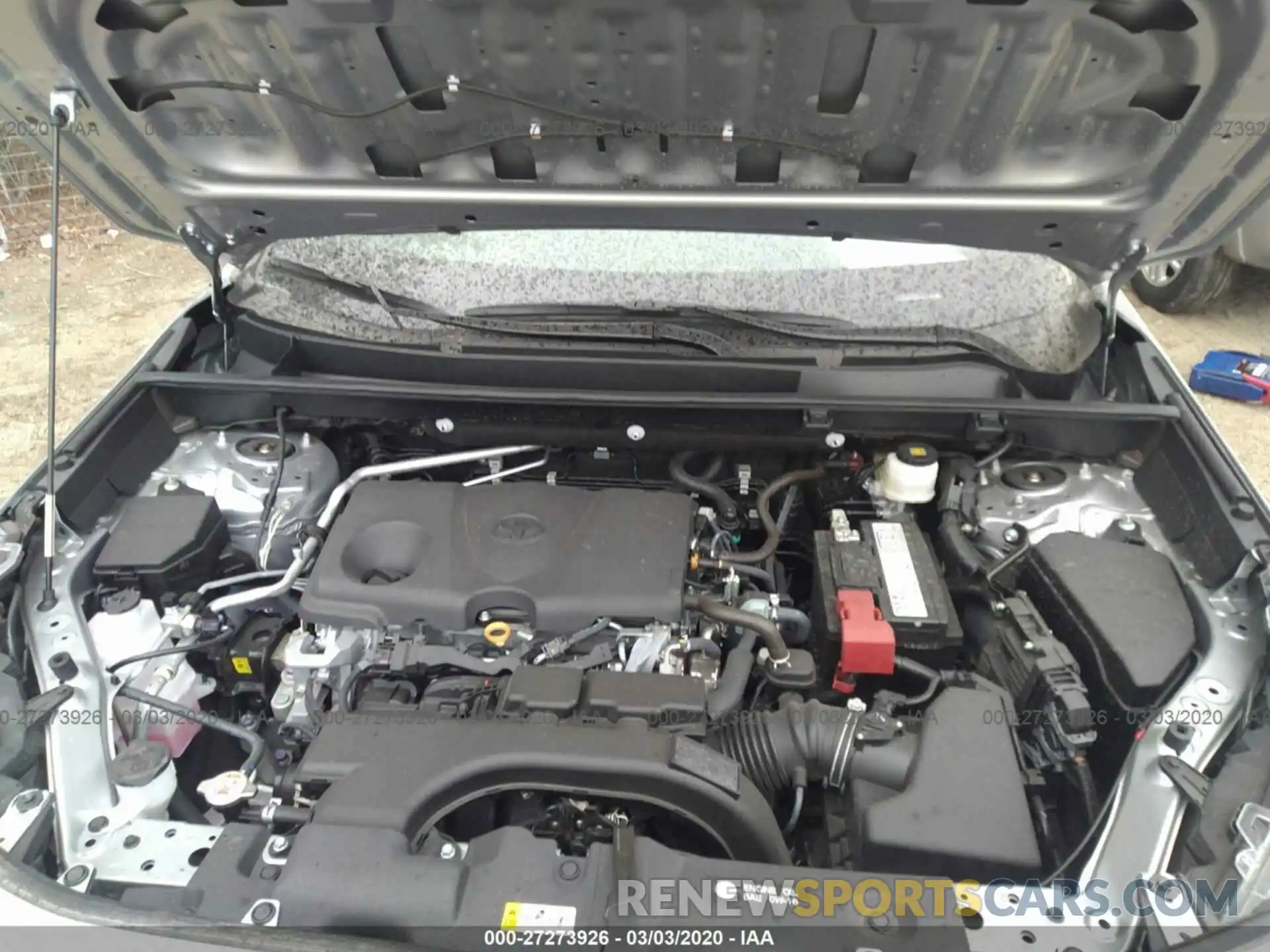 10 Фотография поврежденного автомобиля 2T3P1RFV7KW076946 TOYOTA RAV4 2019