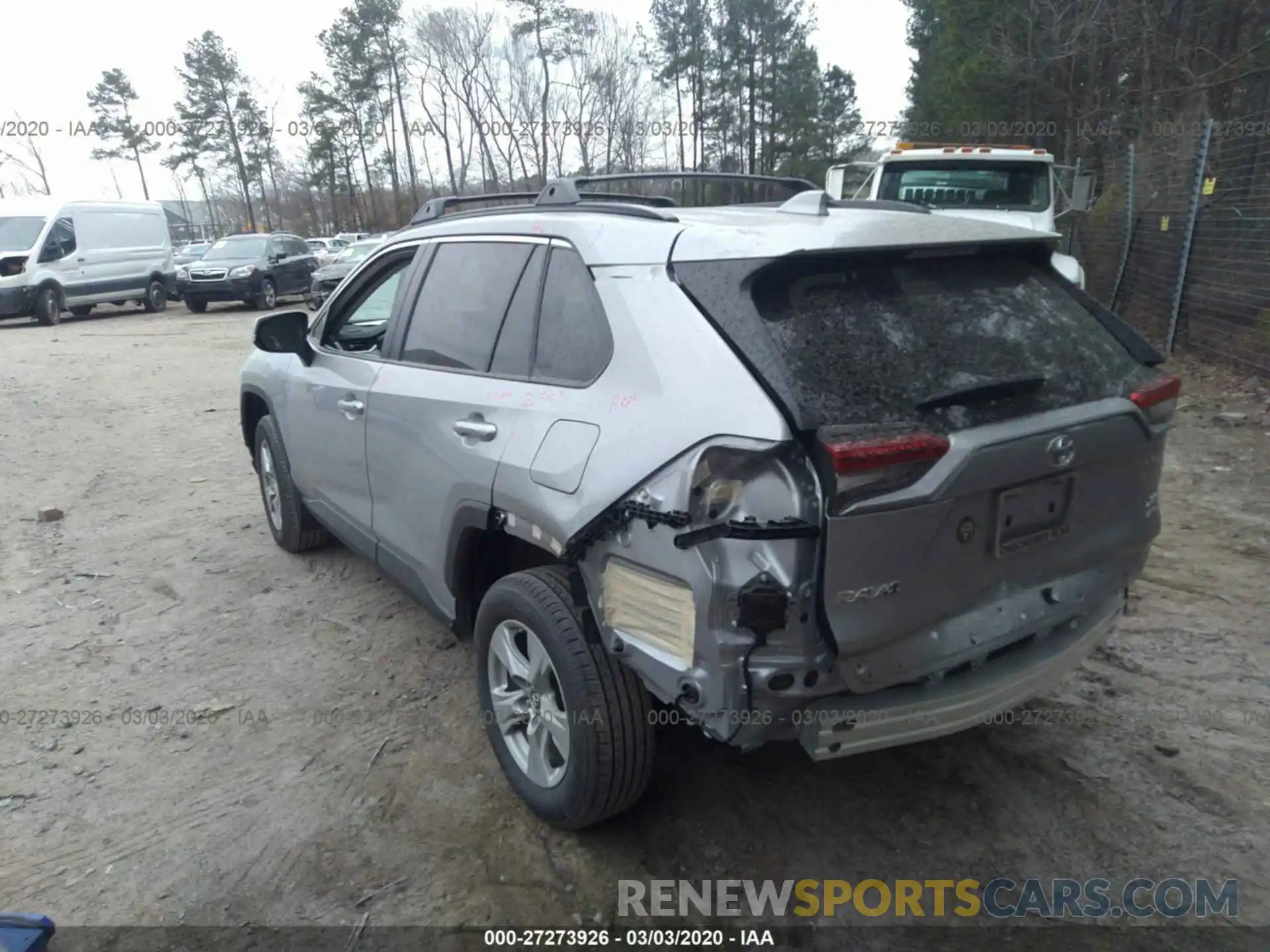 3 Photograph of a damaged car 2T3P1RFV7KW076946 TOYOTA RAV4 2019