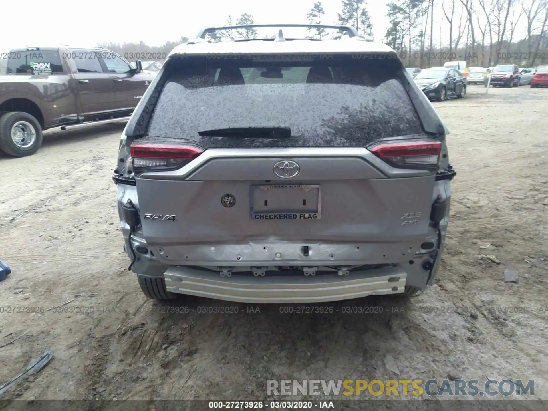 6 Photograph of a damaged car 2T3P1RFV7KW076946 TOYOTA RAV4 2019