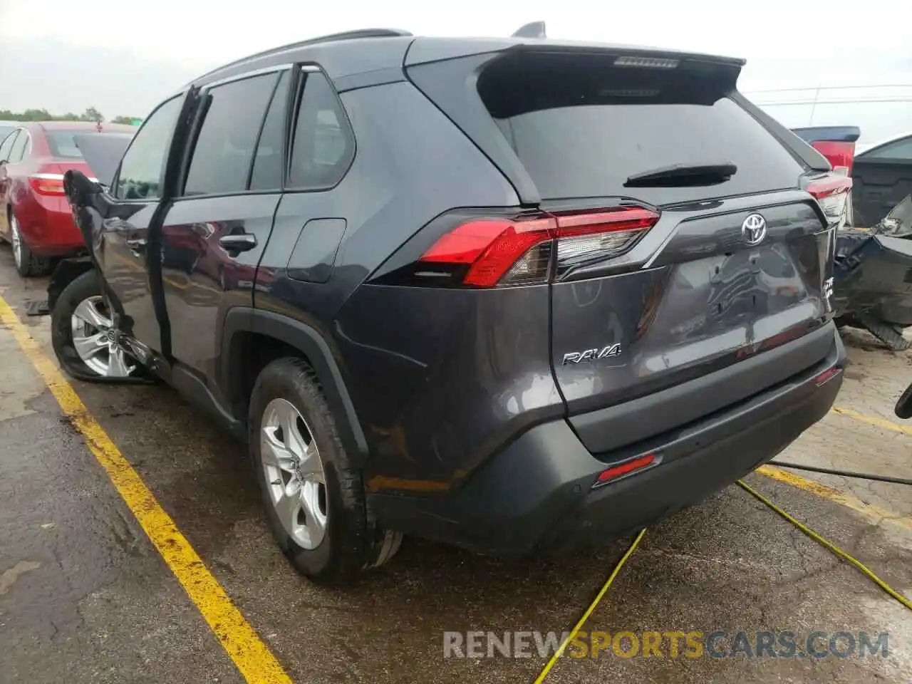 3 Photograph of a damaged car 2T3P1RFV7KW078261 TOYOTA RAV4 2019