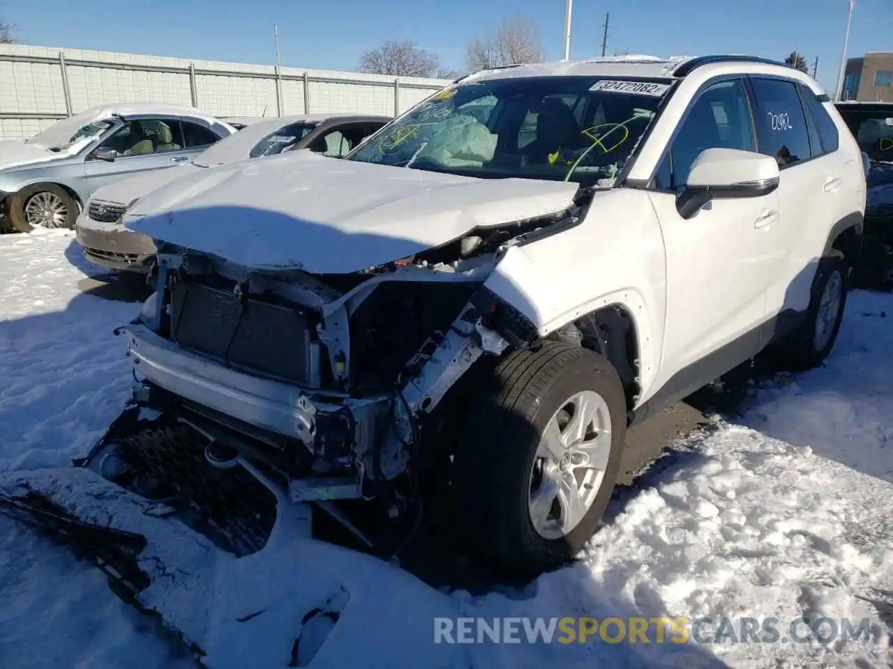 2 Photograph of a damaged car 2T3P1RFV7KW079894 TOYOTA RAV4 2019