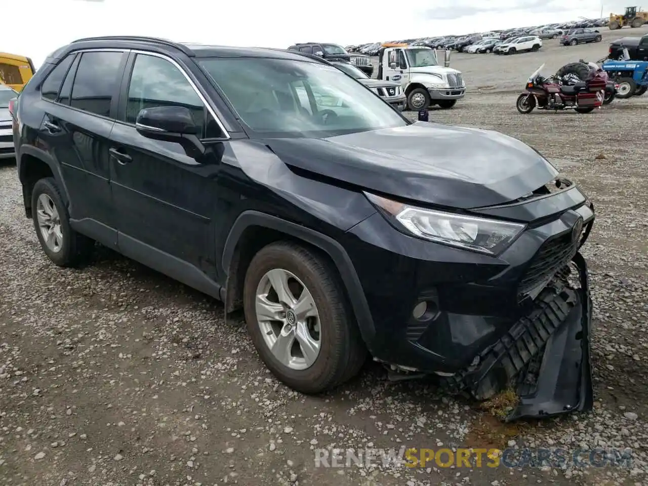 1 Photograph of a damaged car 2T3P1RFV7KW081547 TOYOTA RAV4 2019