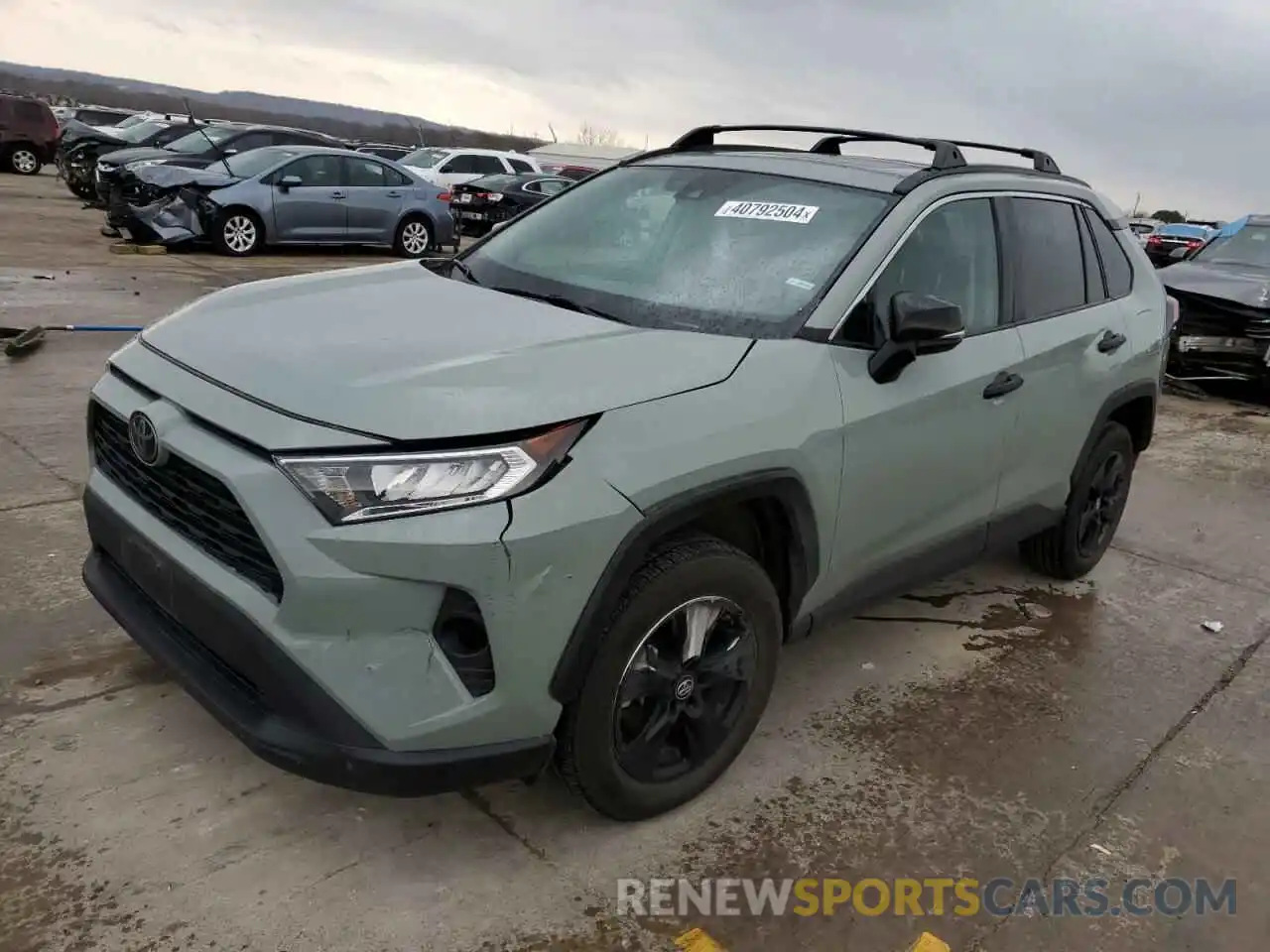 1 Photograph of a damaged car 2T3P1RFV8KC004056 TOYOTA RAV4 2019